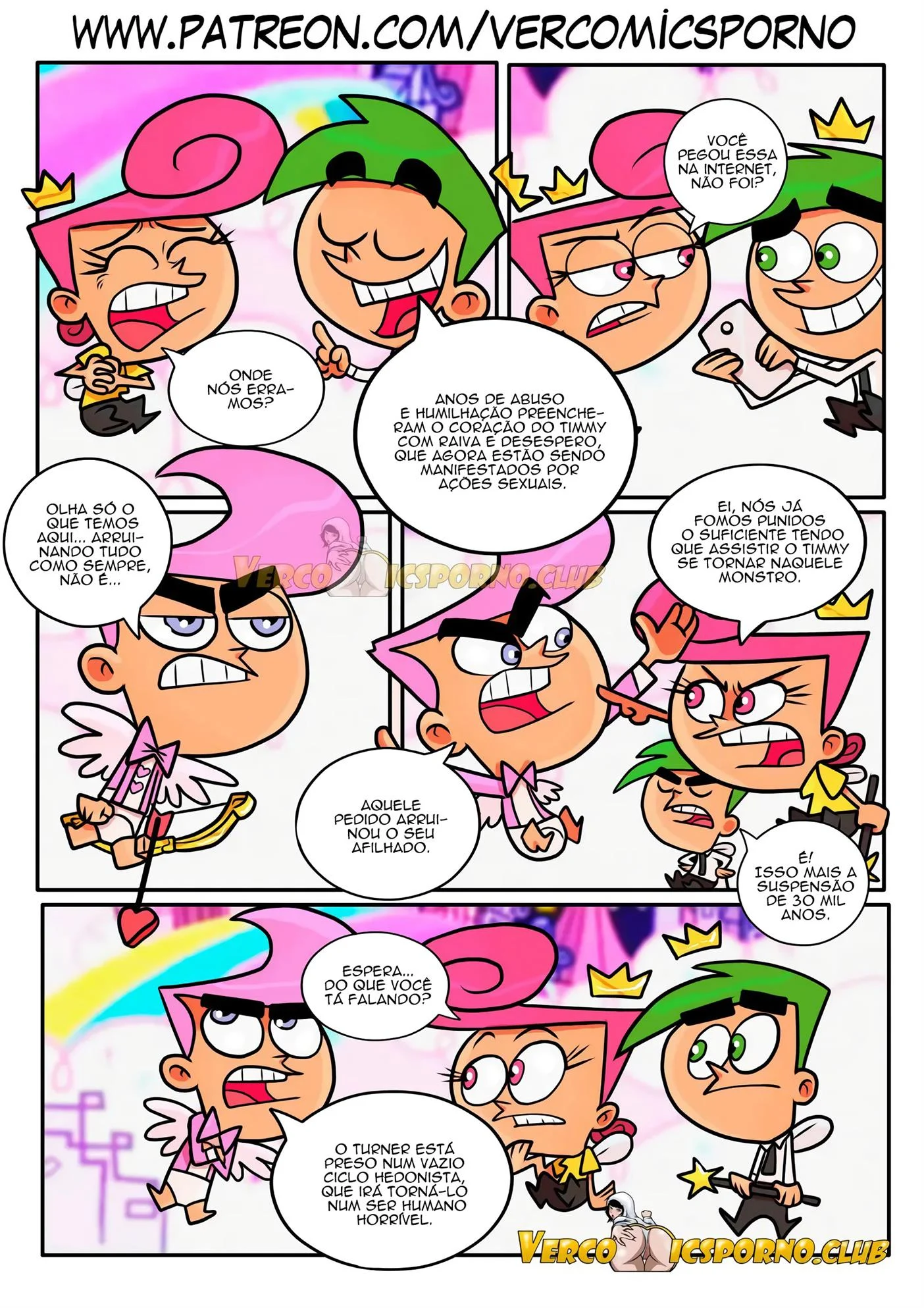 Dando um jeito na babá – HQ Pornô – Quadrinho Completo Dando um jeito na babá – HQ Pornô – Quadrinho Completo