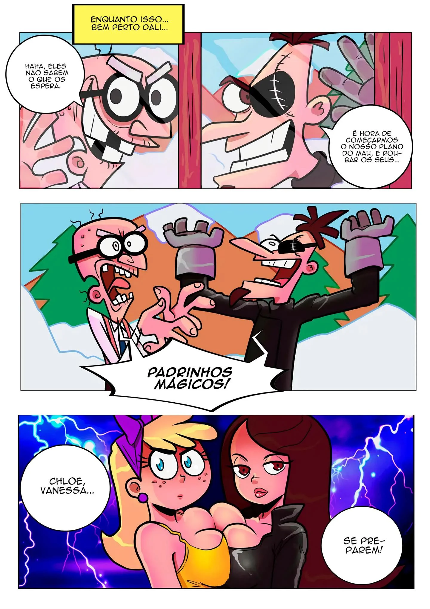 Dando um jeito na babá – HQ Pornô – Quadrinho Completo Dando um jeito na babá – HQ Pornô – Quadrinho Completo