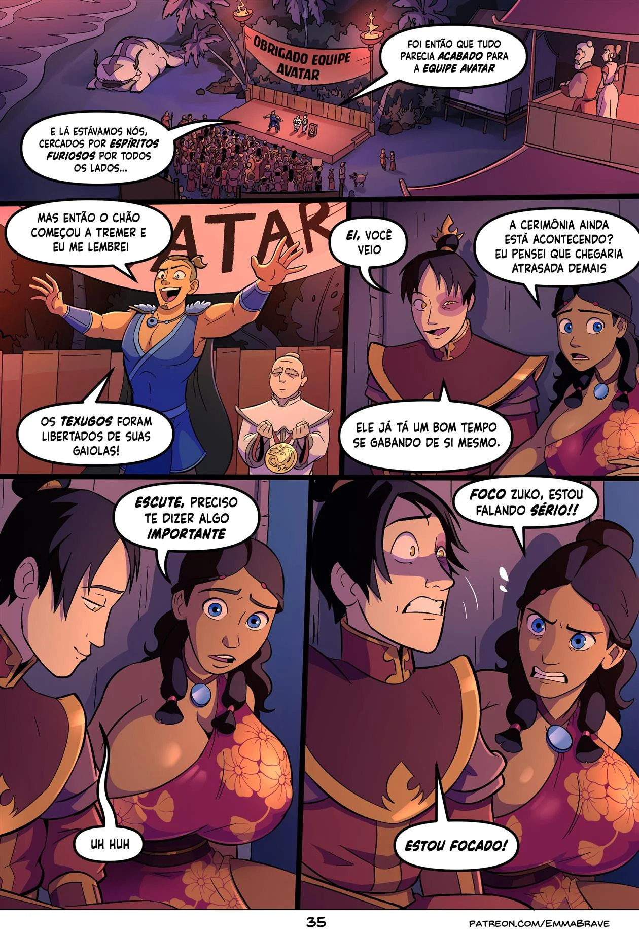 Depois do Avatar – Harém – Versão Nacional