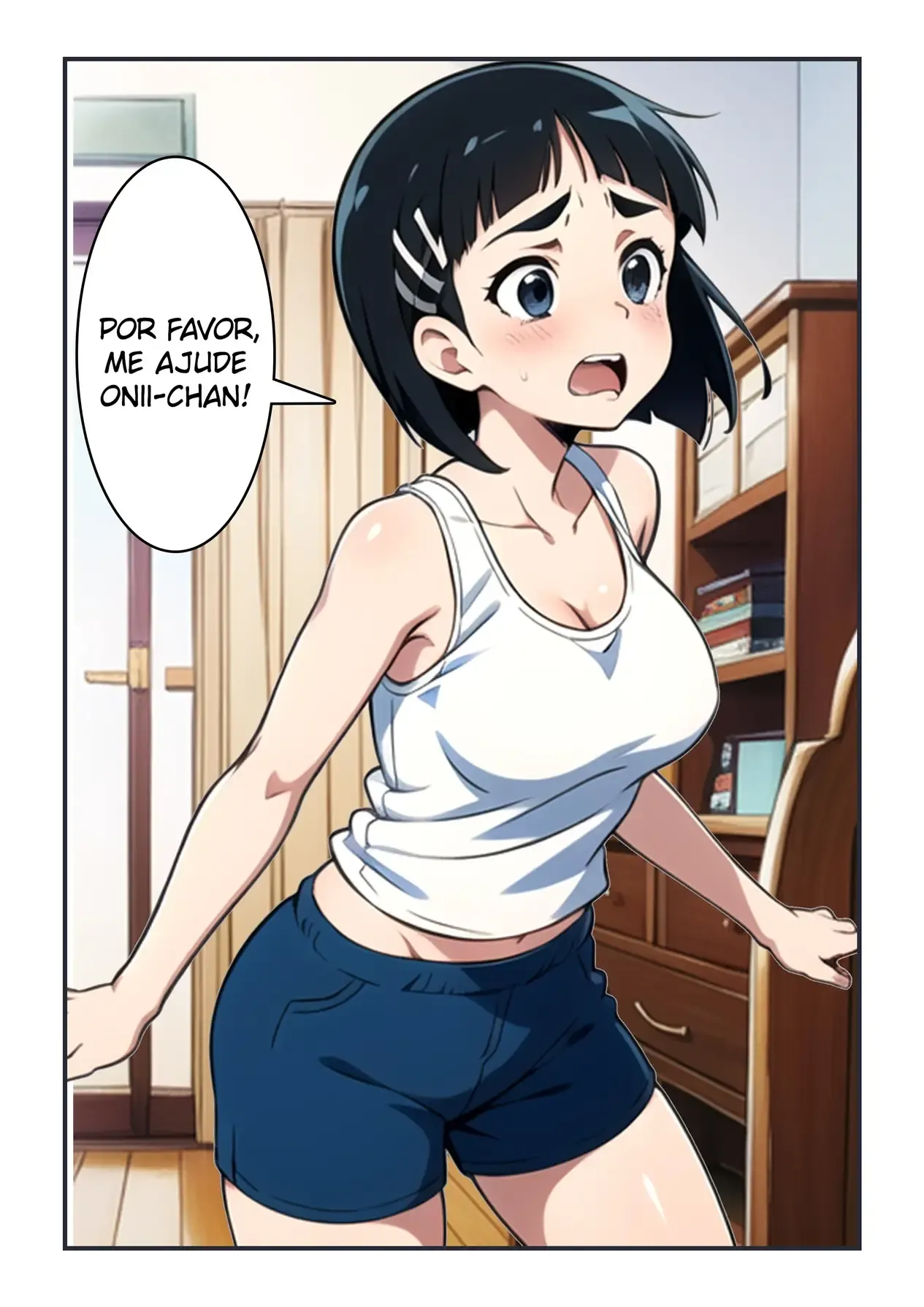 Descobrindo Sobre o Sexo – Hentai Incesto – HQ em Português