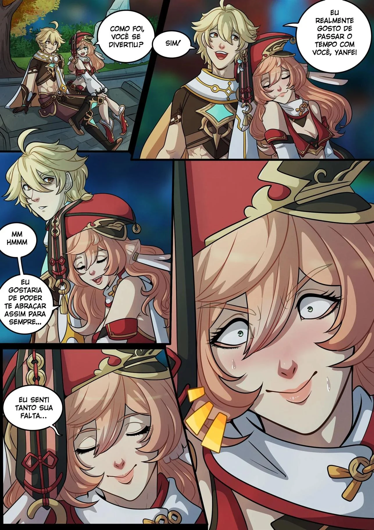 Desejo Elemental – Genshin Impact Hentai – Versão Traduzida