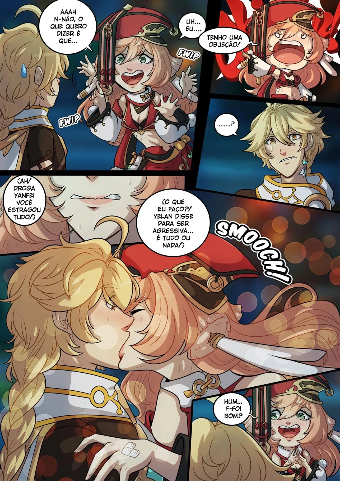 Desejo Elemental – Genshin Impact Hentai – Versão Traduzida