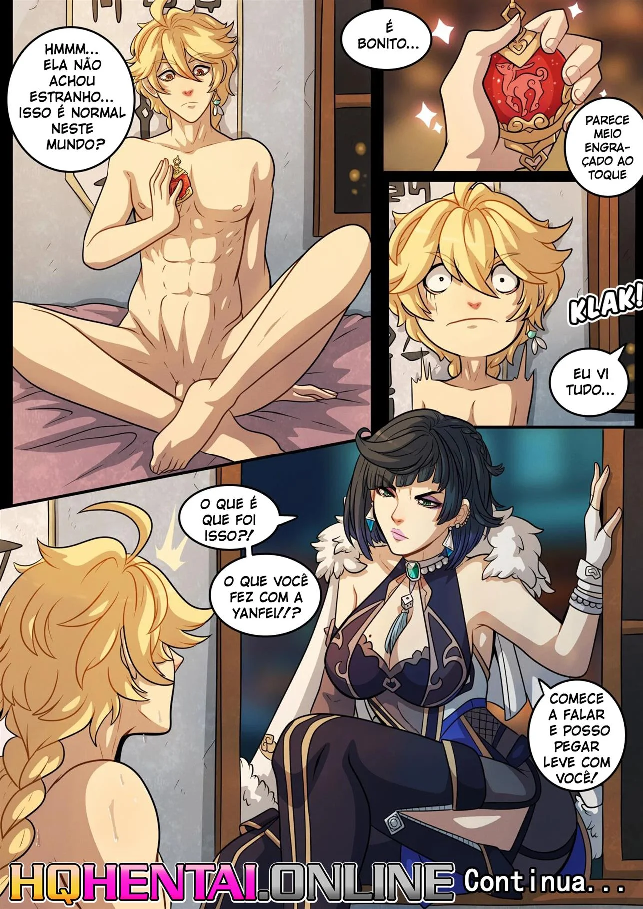 Desejo Elemental – Genshin Impact Hentai – Versão Traduzida