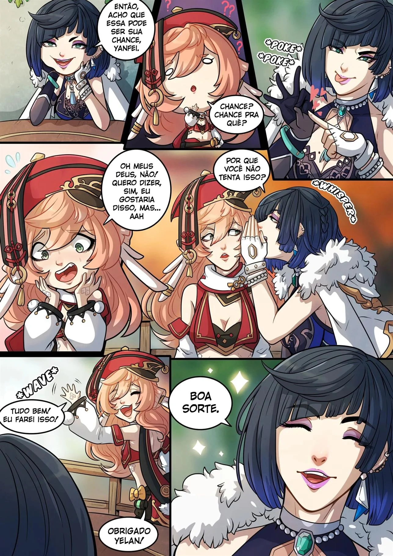 Desejo Elemental – Genshin Impact Hentai – Versão Traduzida