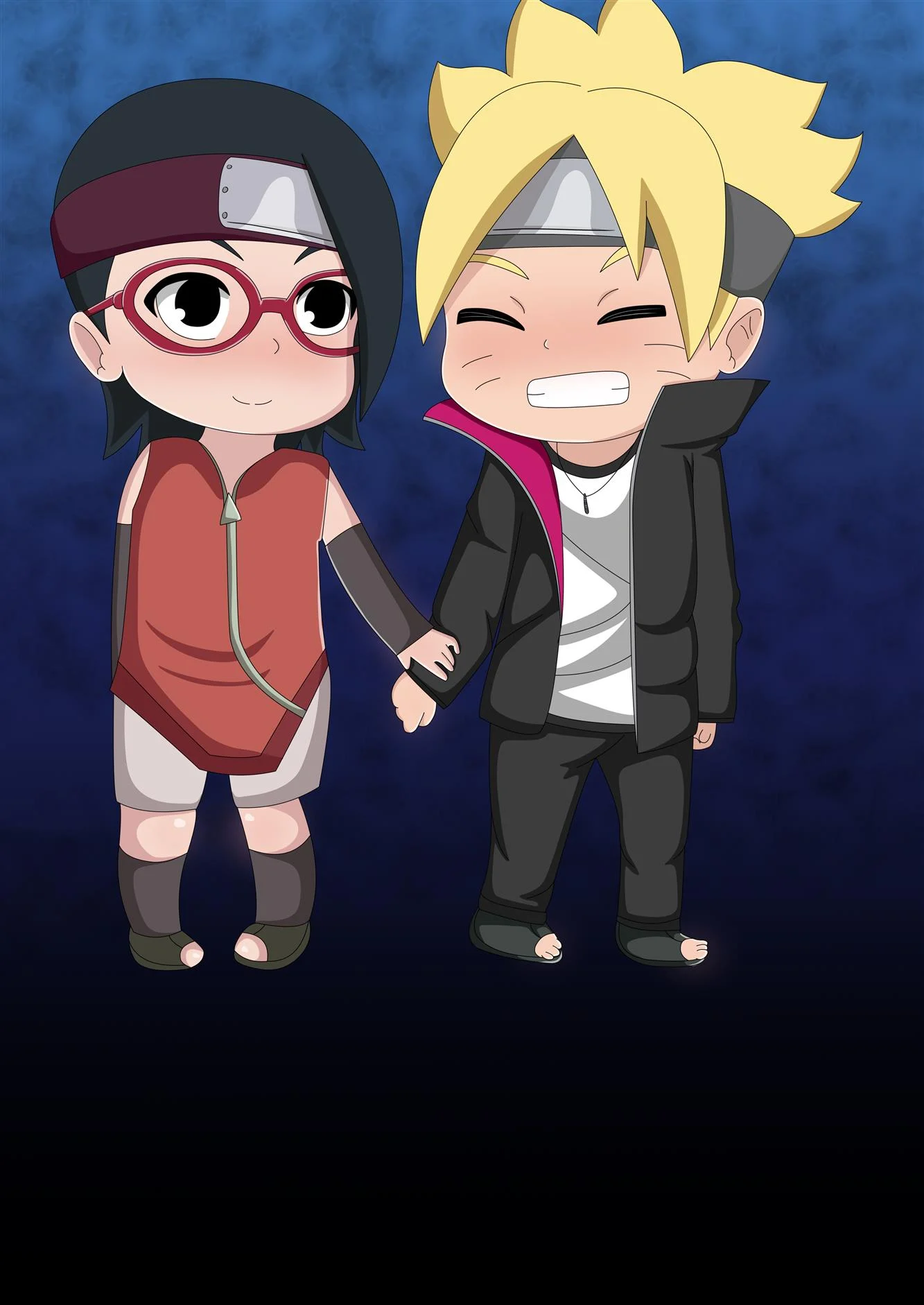 Dia do Namorados de Boruto e Sarada – hentai sem censura – Desenho Erótico