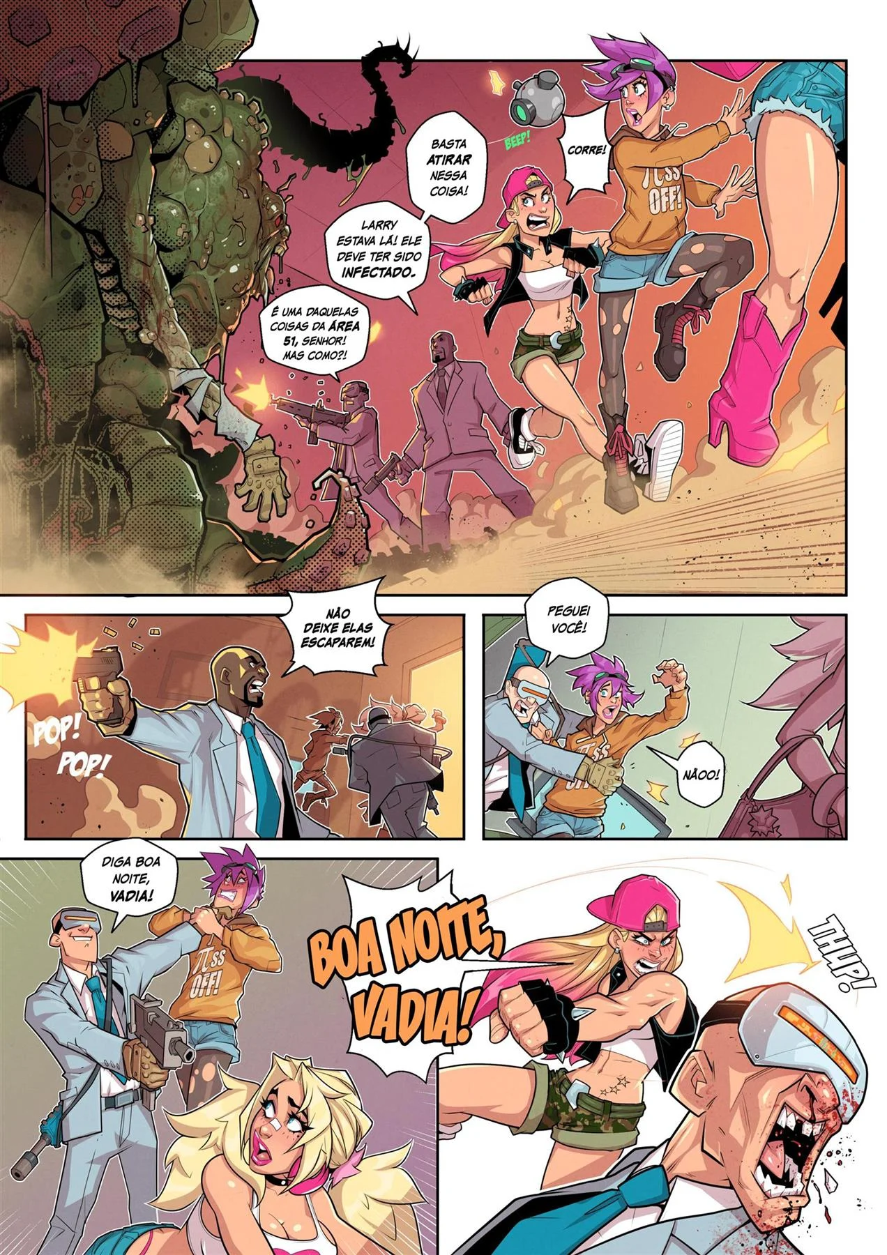 Dirija ou morra 2 – Loira – Versão PT-BR