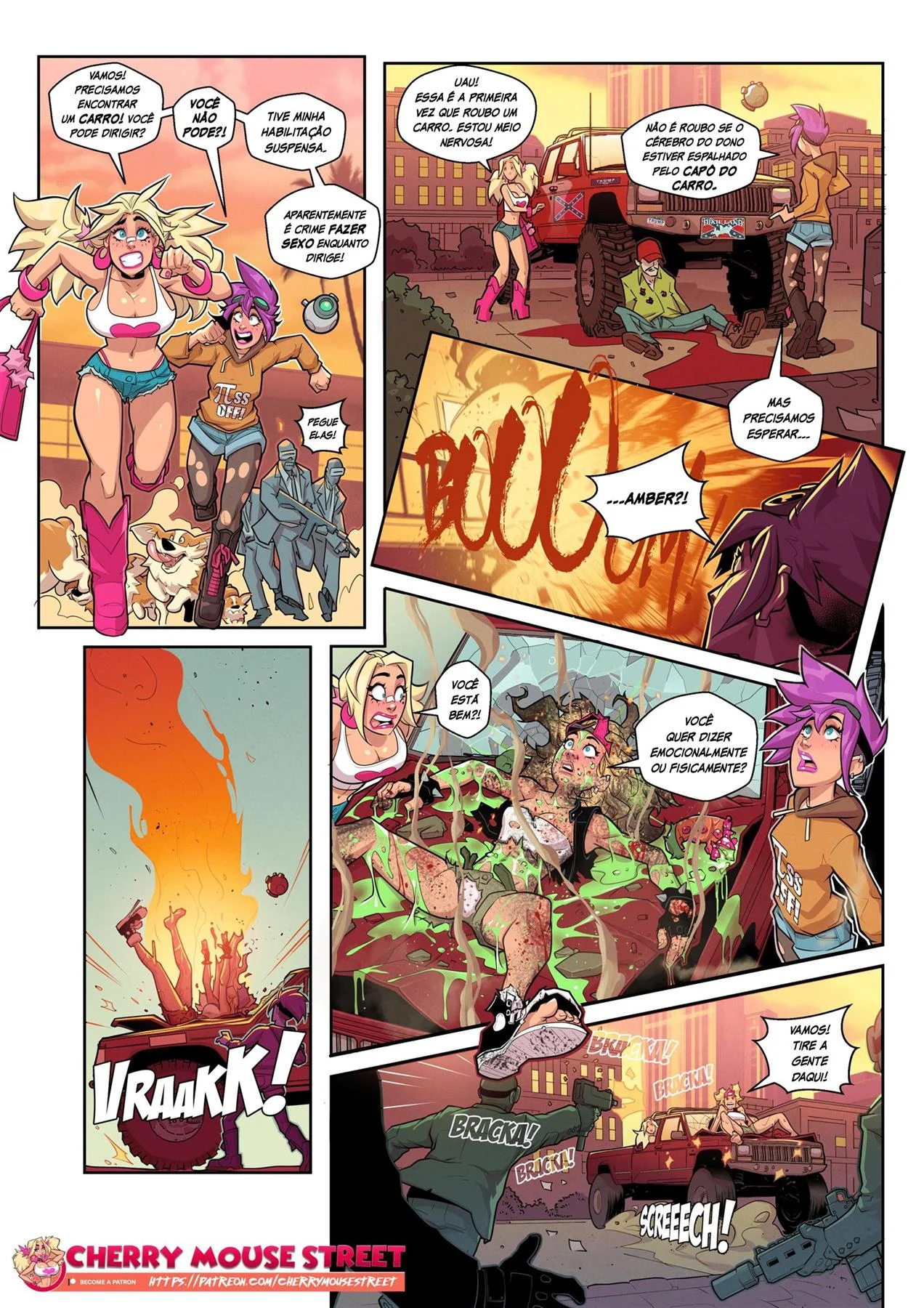 Dirija ou morra 2 – Loira – Versão PT-BR