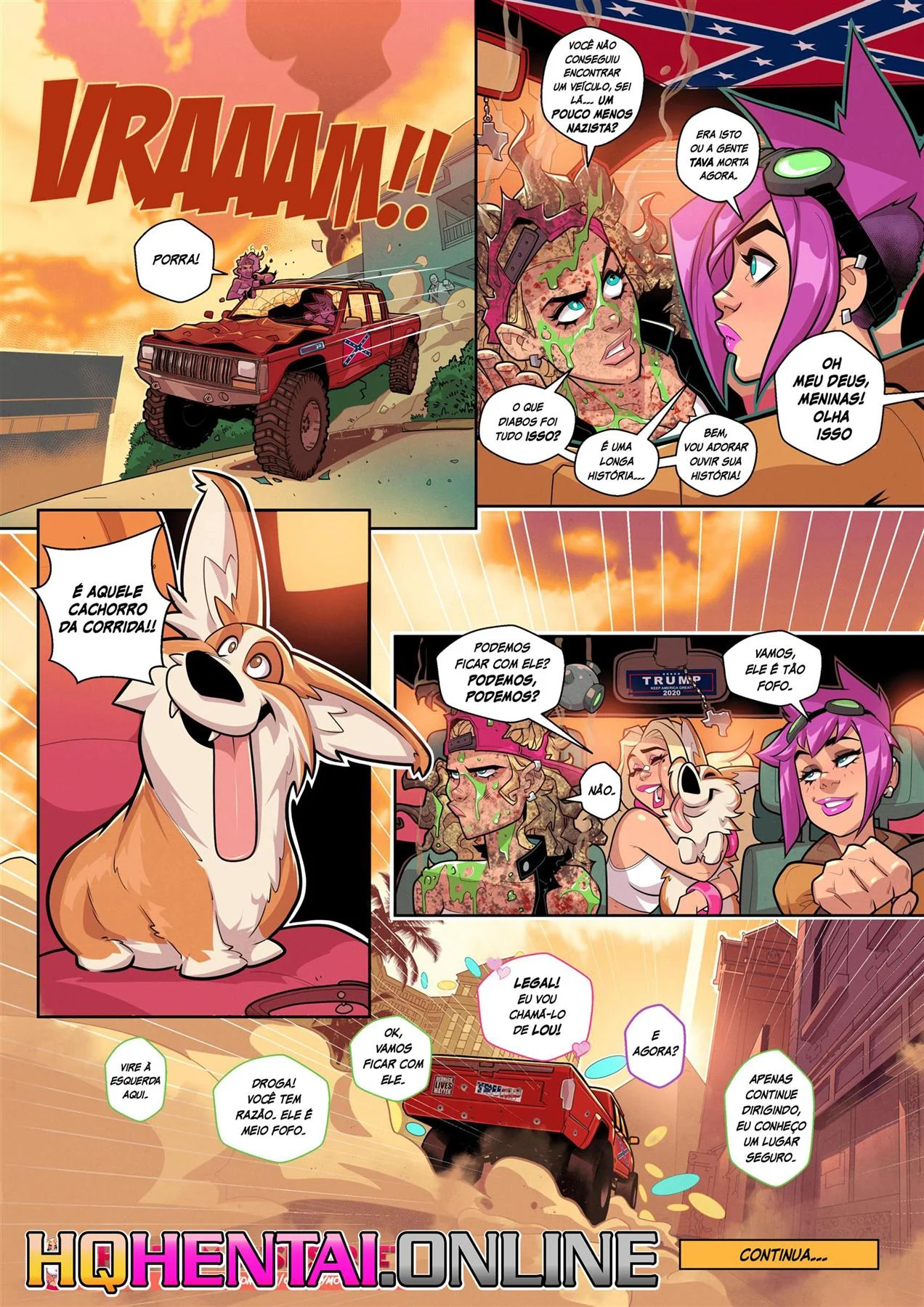 Dirija ou morra 2 – Loira – Versão PT-BR