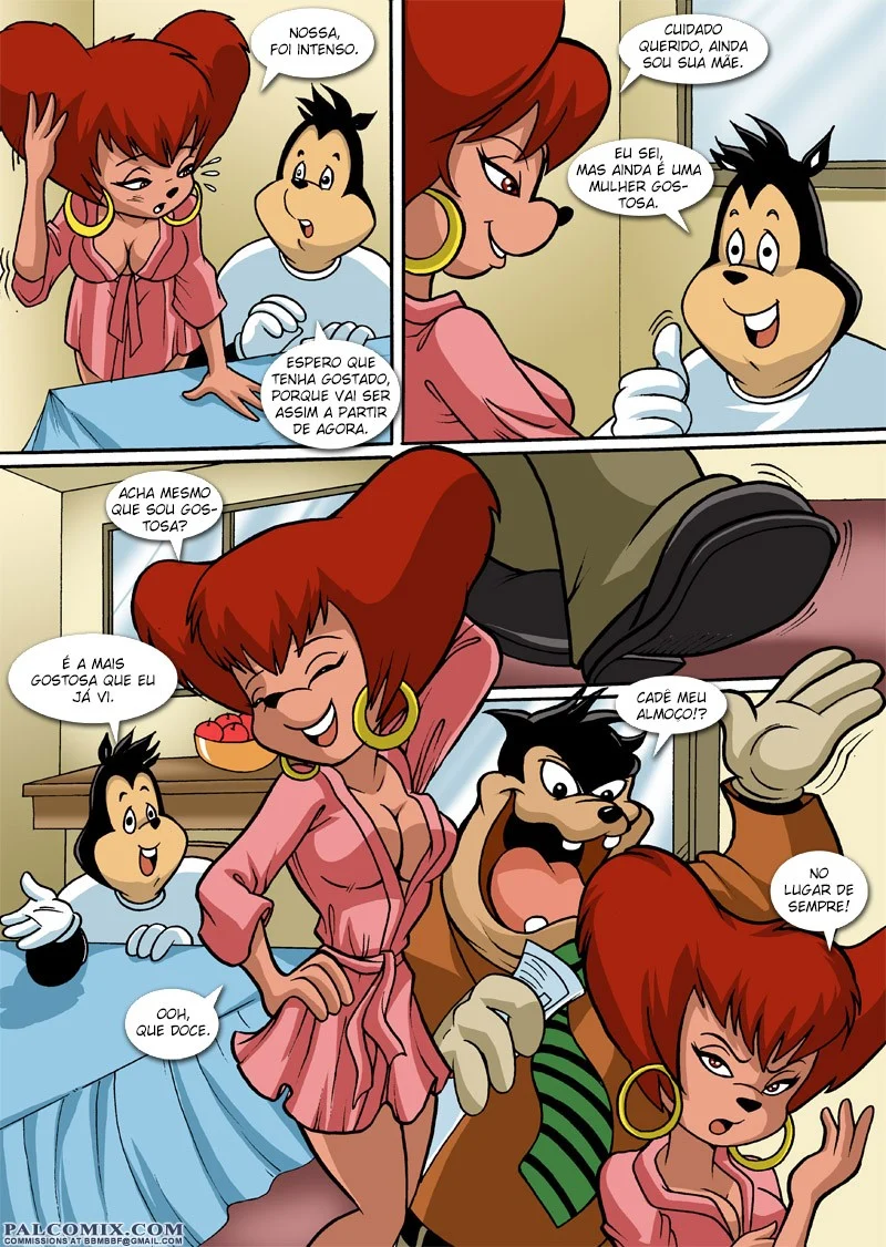 Disney pornô comics A turma do Pateta 03 – Cartoon Pornô – Versão PT-BR