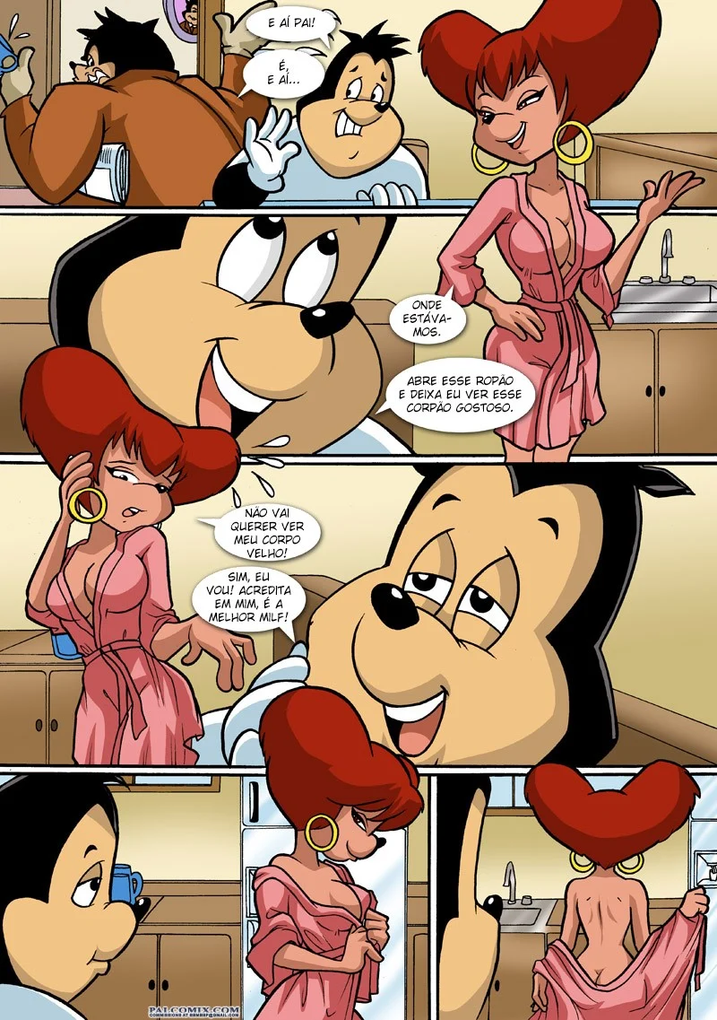 Disney pornô comics A turma do Pateta 03 – Cartoon Pornô – Versão PT-BR