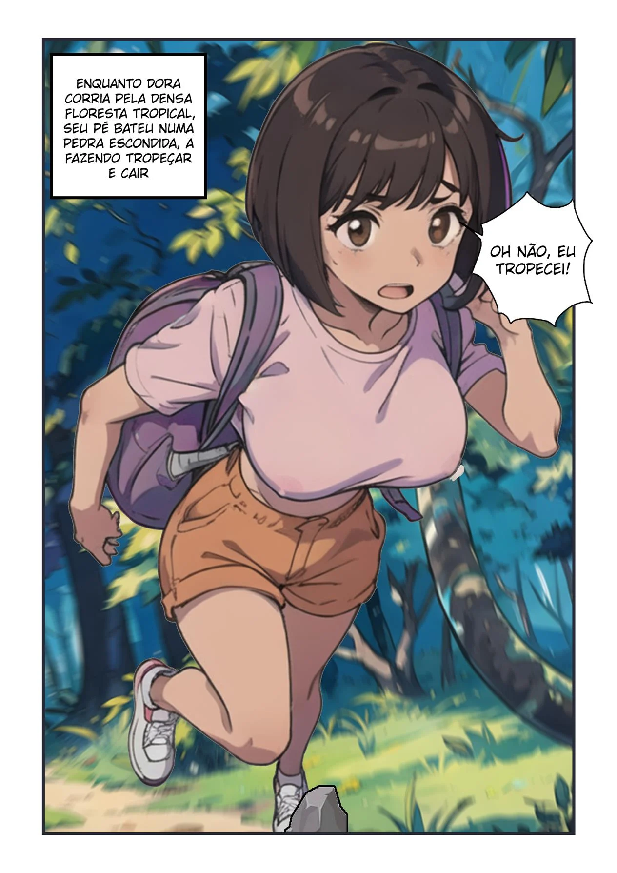 Dora Fodida no Mato – hentai sem censura – Versão Nacional