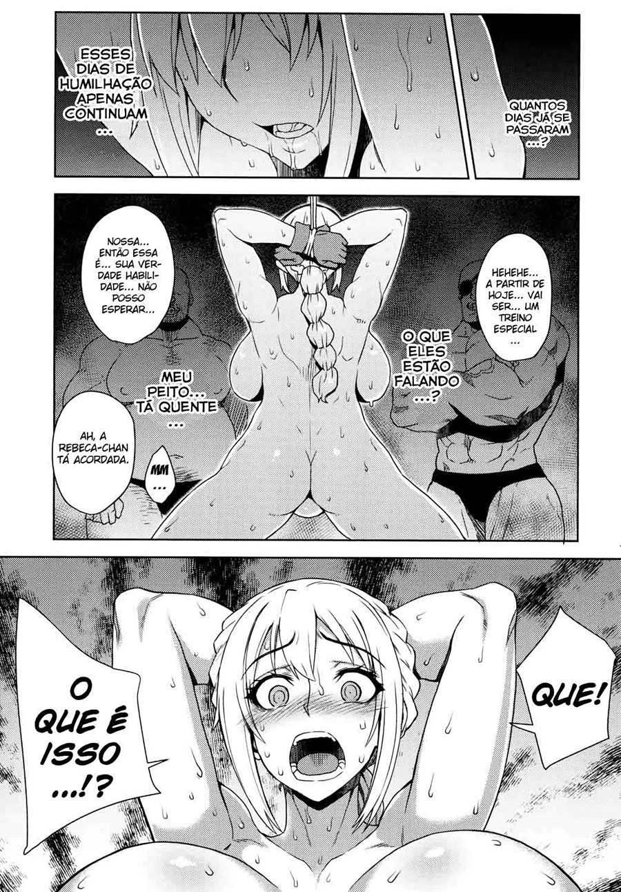 Dorei Kentoushi Rebecca - One Piece Quadrinho Erótico