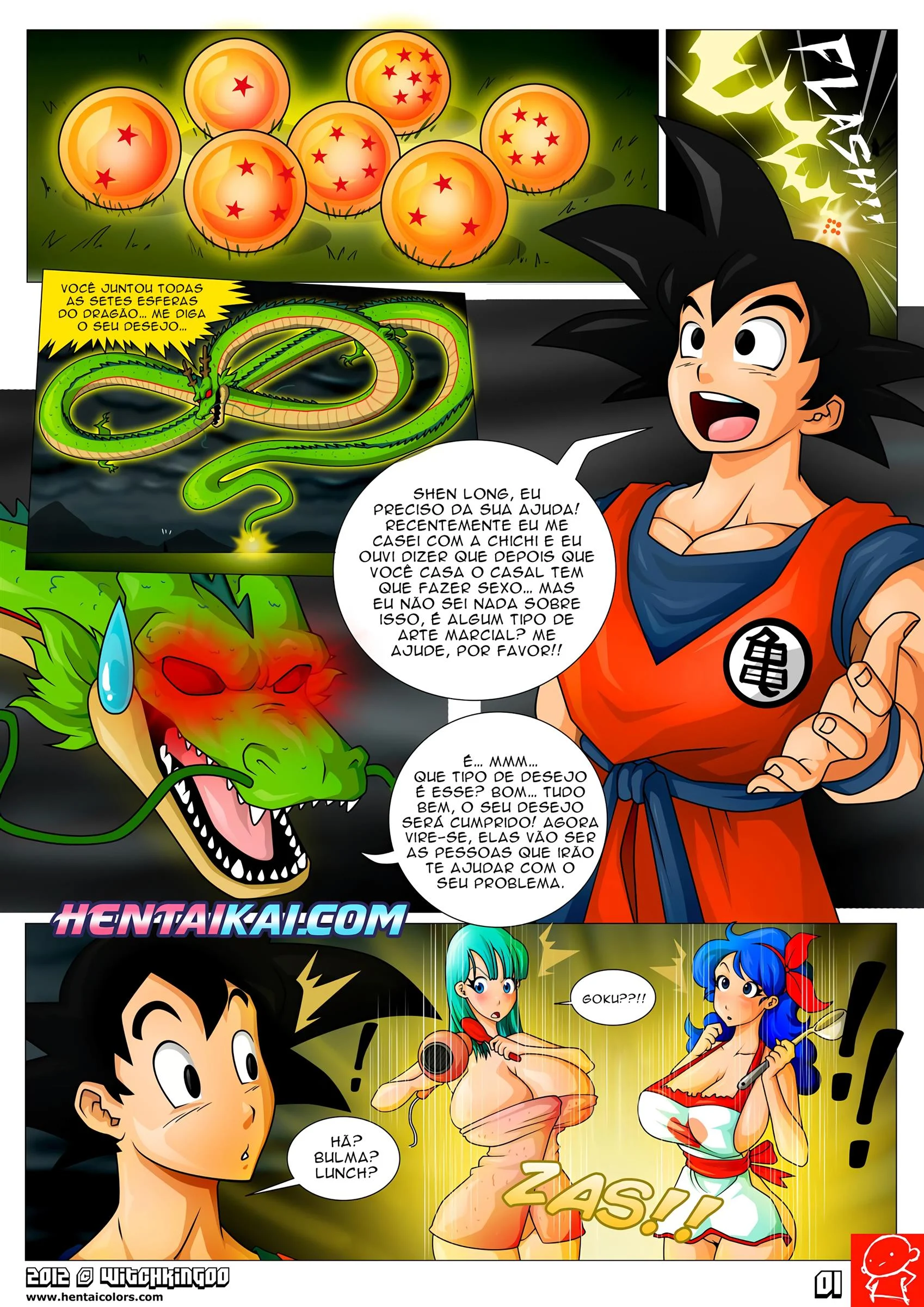 Dragon Ball X – Lunch Hentai – Português Brasileiro