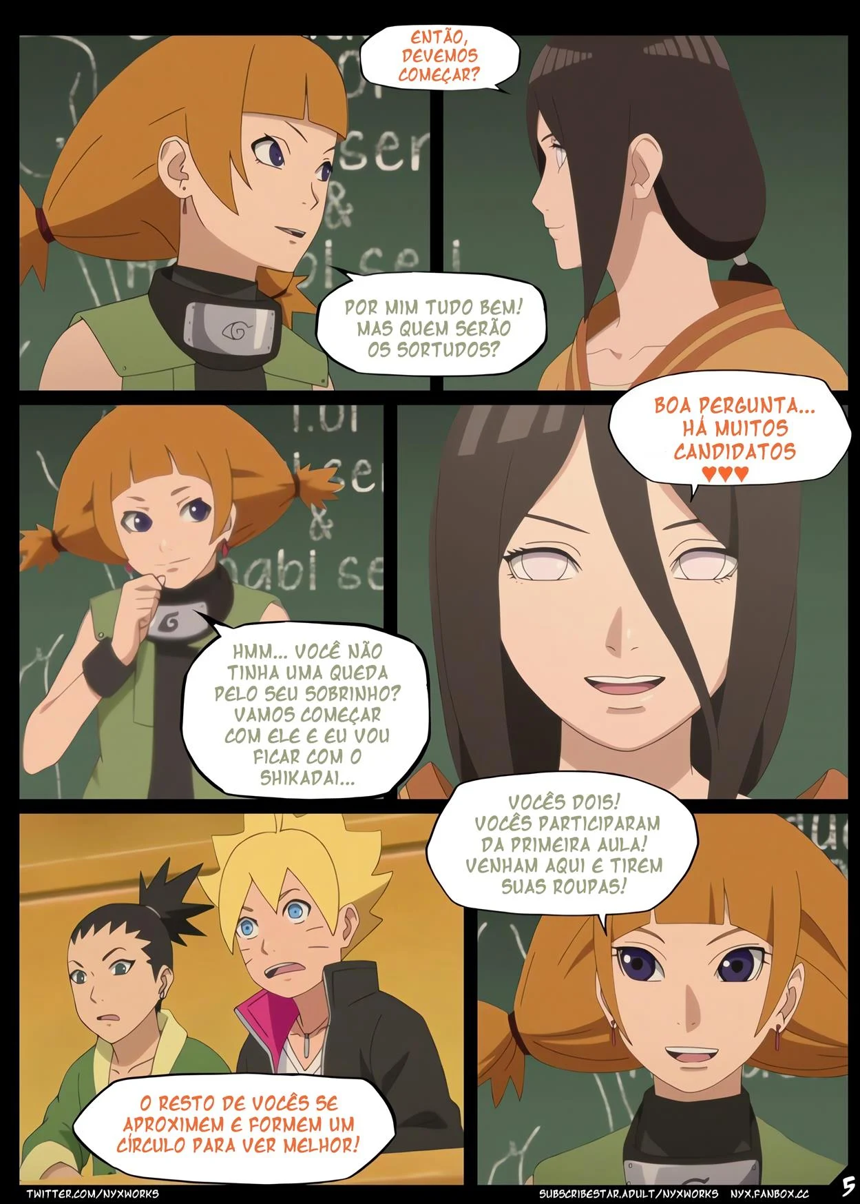 Educação sexual das kunoichis – hentai sem censura – Sem Censura