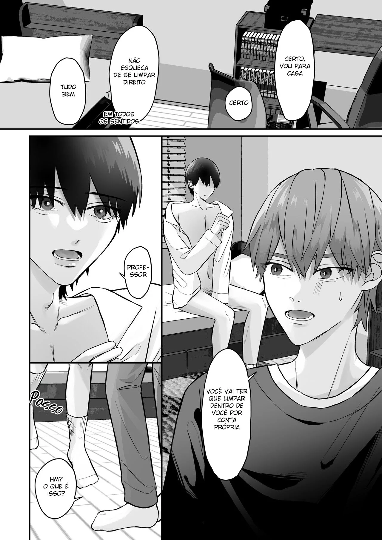 Ei, Professor. Quer Fazer Sexo? ~ Esporradas No Meu Quarto – Hentai Gay – Versão Traduzida Ei, Professor. Quer Fazer Sexo? ~ Esporradas No Meu Quarto – Hentai Gay – Versão Traduzida