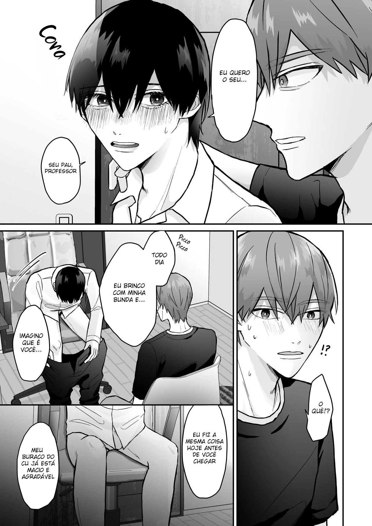 Ei, Professor. Quer Fazer Sexo? ~ Esporradas No Meu Quarto – Hentai Gay – Versão Traduzida Ei, Professor. Quer Fazer Sexo? ~ Esporradas No Meu Quarto – Hentai Gay – Versão Traduzida