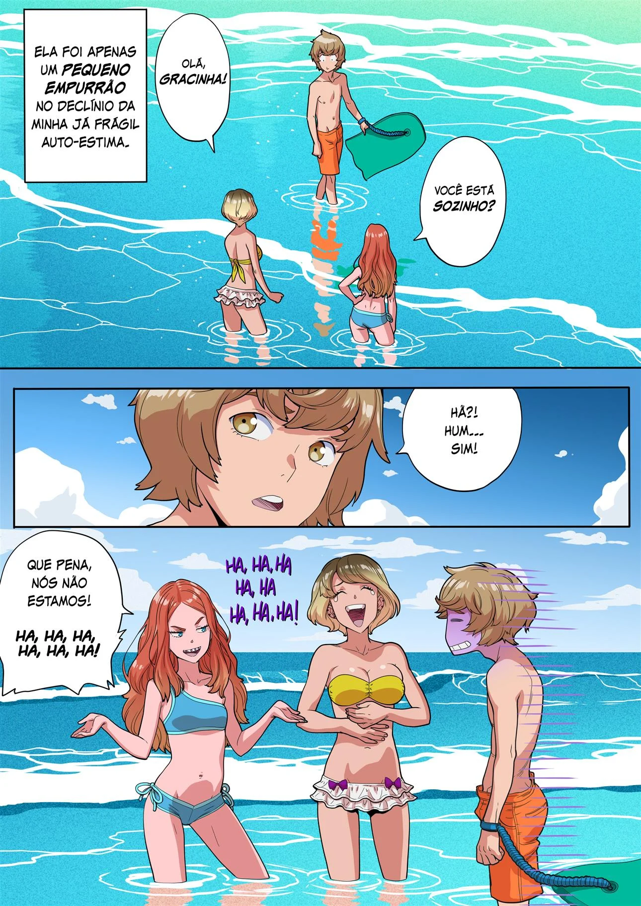 Em busca do Primeiro Amor – Quadrinhos Eróticos – Completo