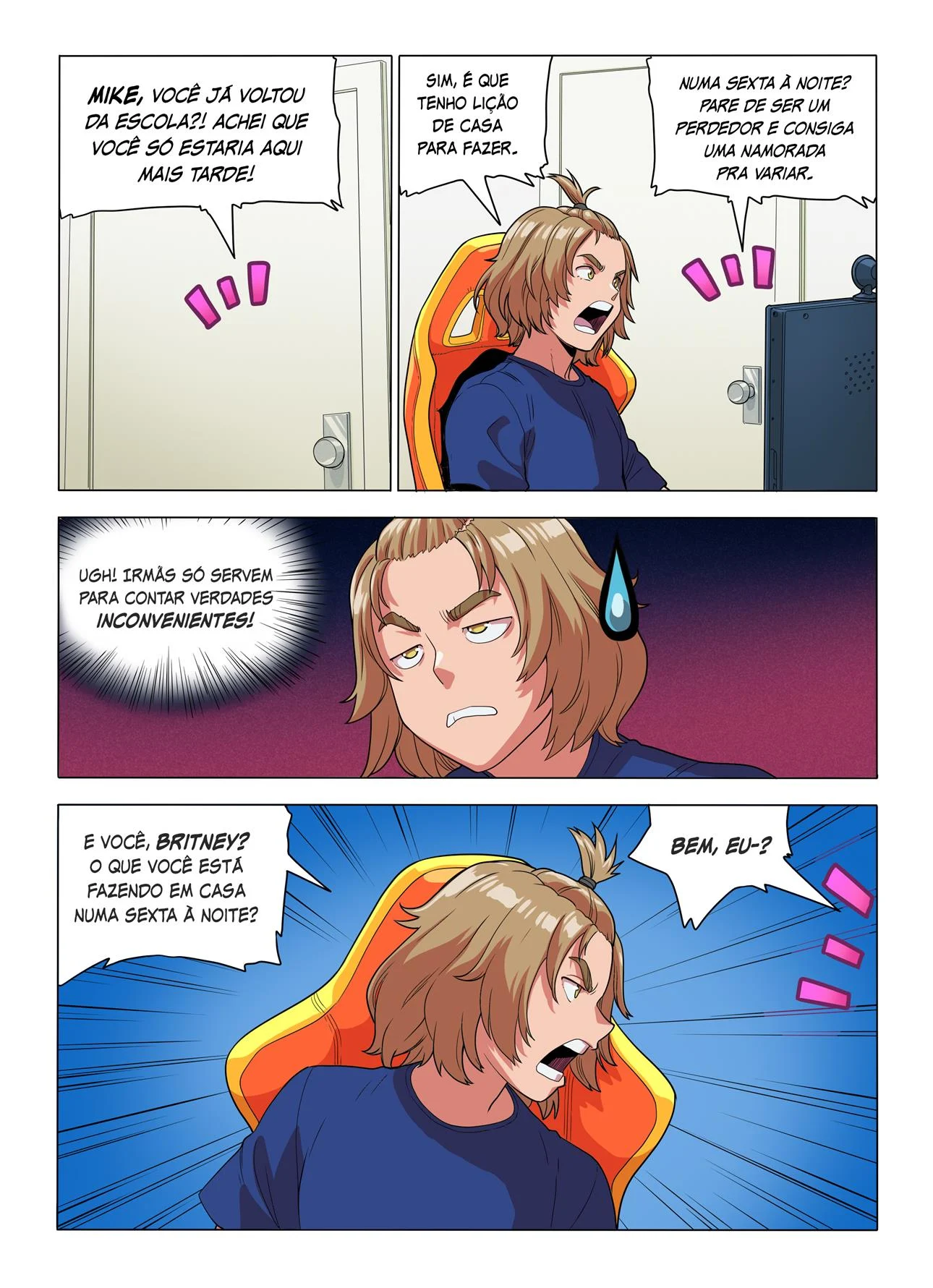 Em busca do Primeiro Amor – Quadrinhos Eróticos – Completo