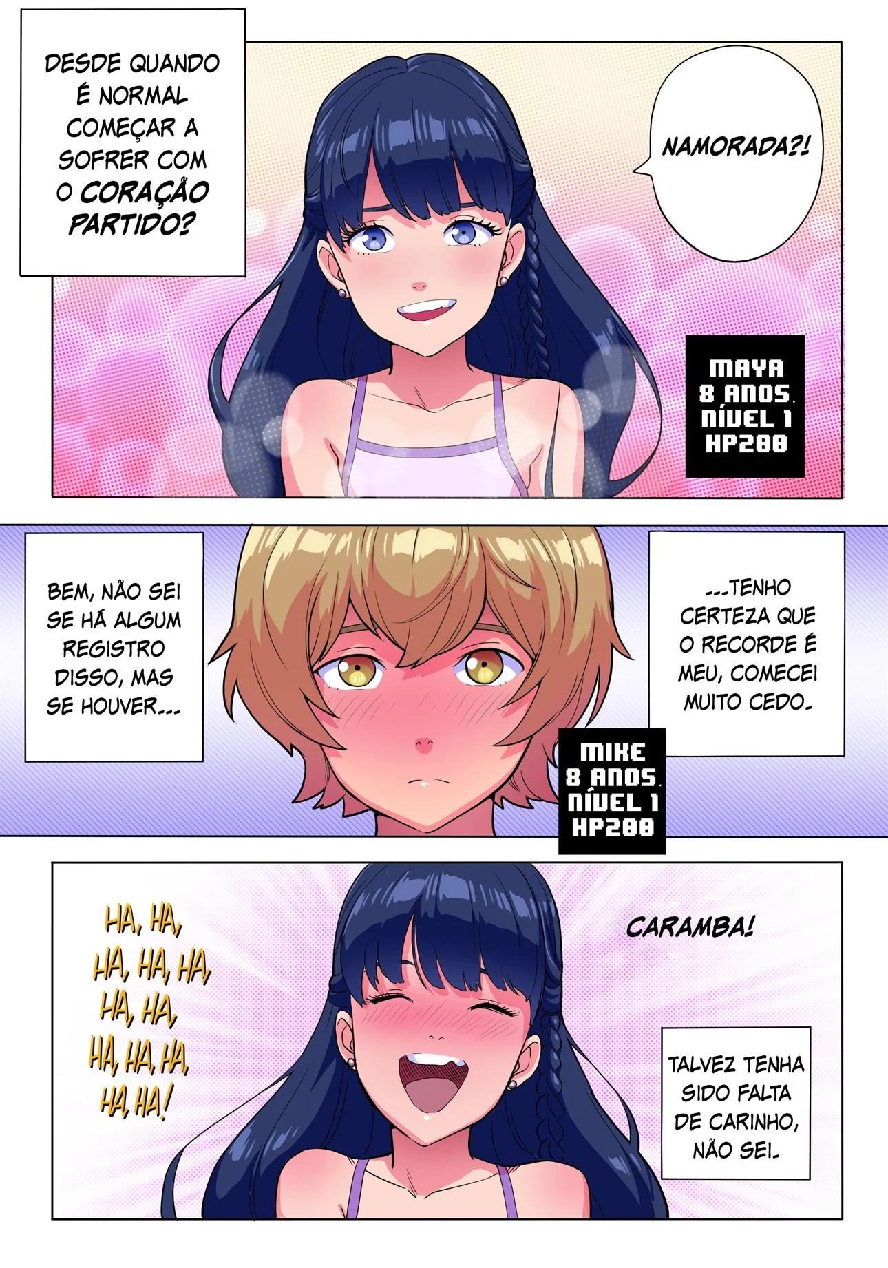 Em busca do Primeiro Amor – Quadrinhos Eróticos – Completo