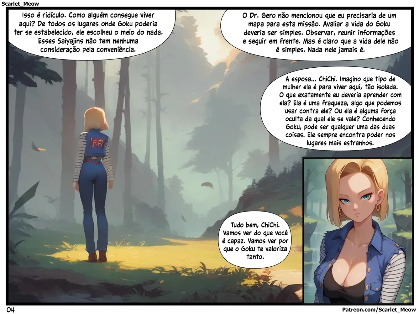 Enquanto Goku Não Está 4 – Bundão – Quadrinho Completo