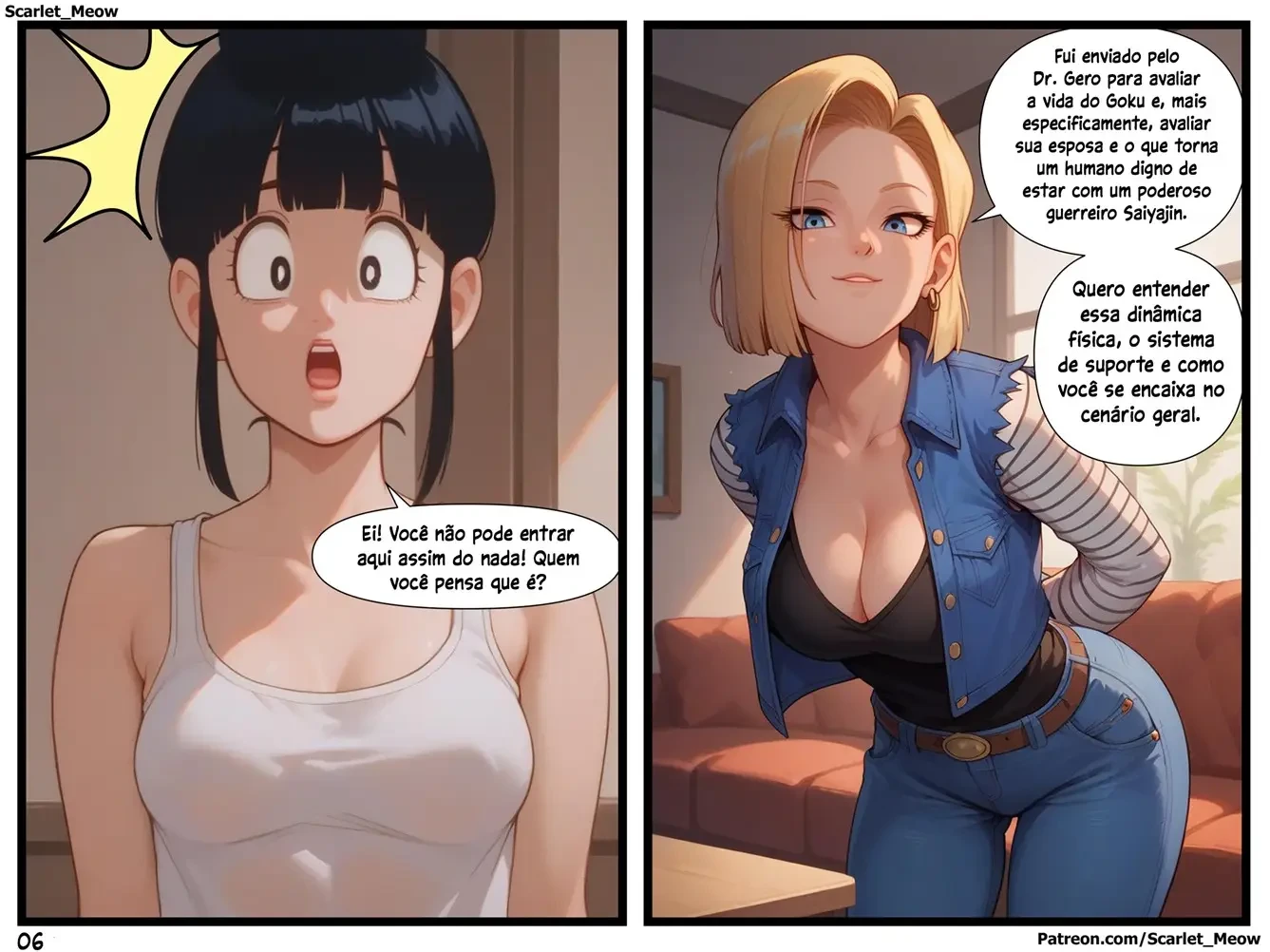 Enquanto Goku Não Está 4 – Bundão – Quadrinho Completo