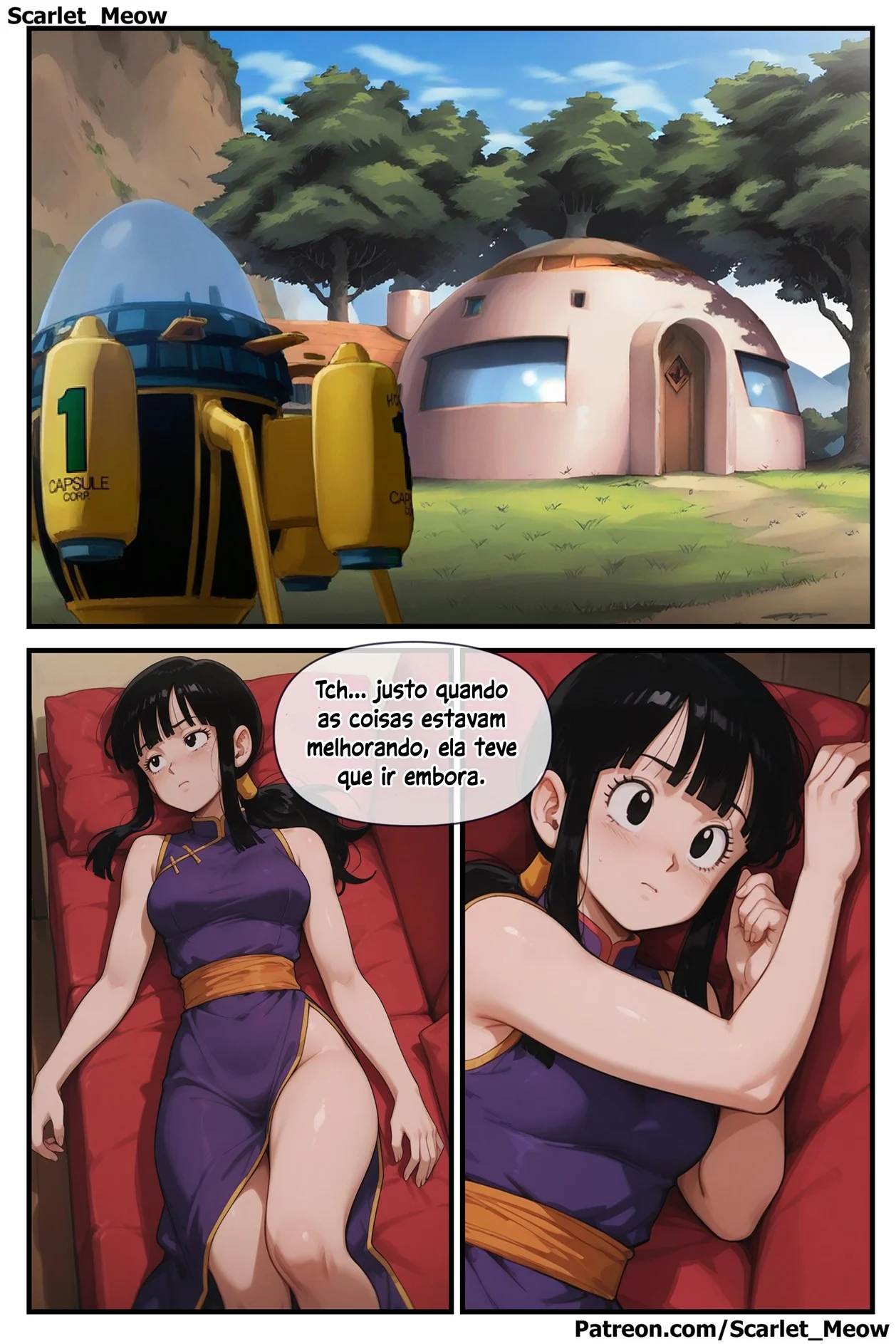 Enquanto Goku Não Está 6 – Dragon Ball Hentai – Sexo em Desenho Enquanto Goku Não Está 6 – Dragon Ball Hentai – Sexo em Desenho