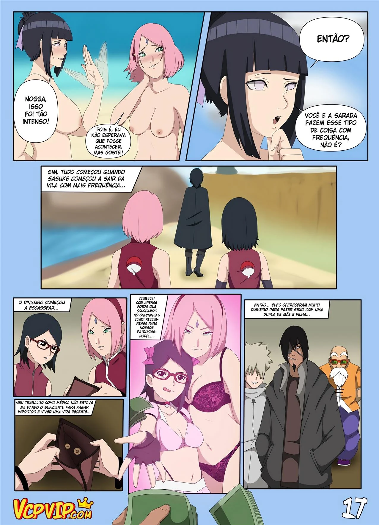 Enquanto o papai dorme 3 – Sakura Hentai – Desenho de Sexo