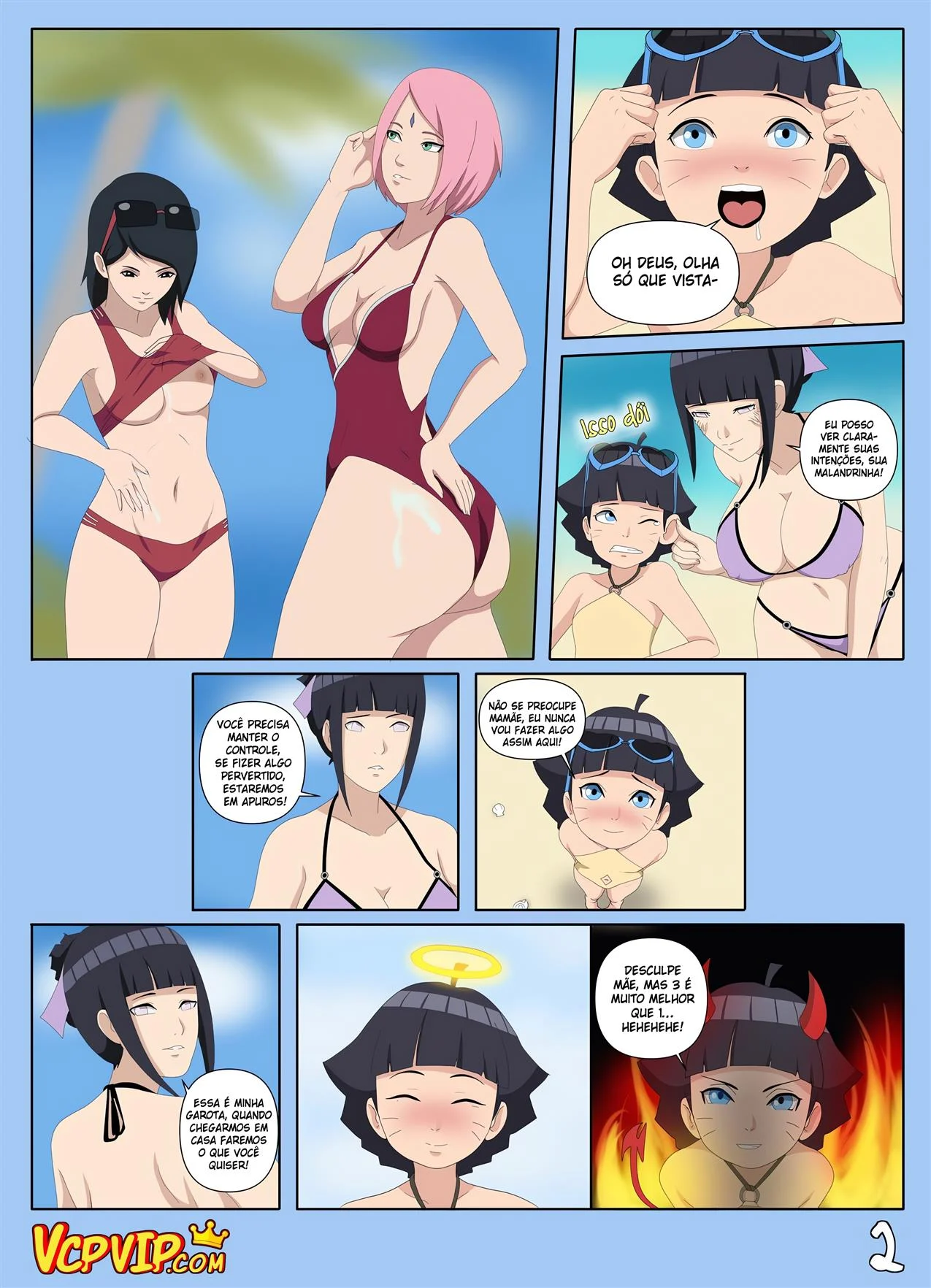 Enquanto o papai dorme 3 – Sakura Hentai – Desenho de Sexo