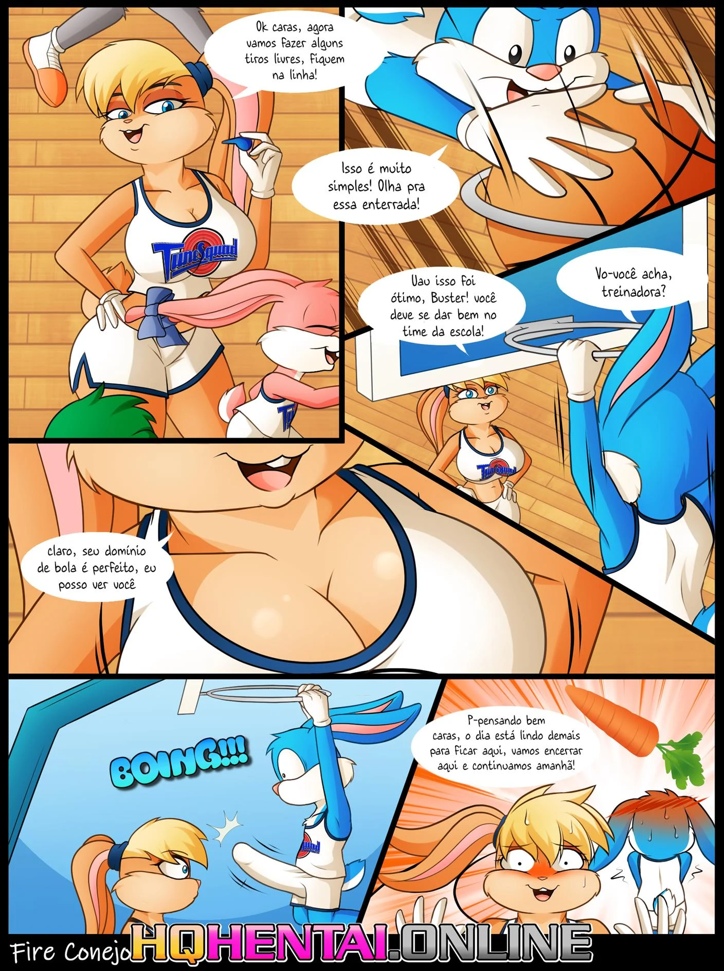 Ensinando Buster – Lola Bunny Hentai – HQ em Português