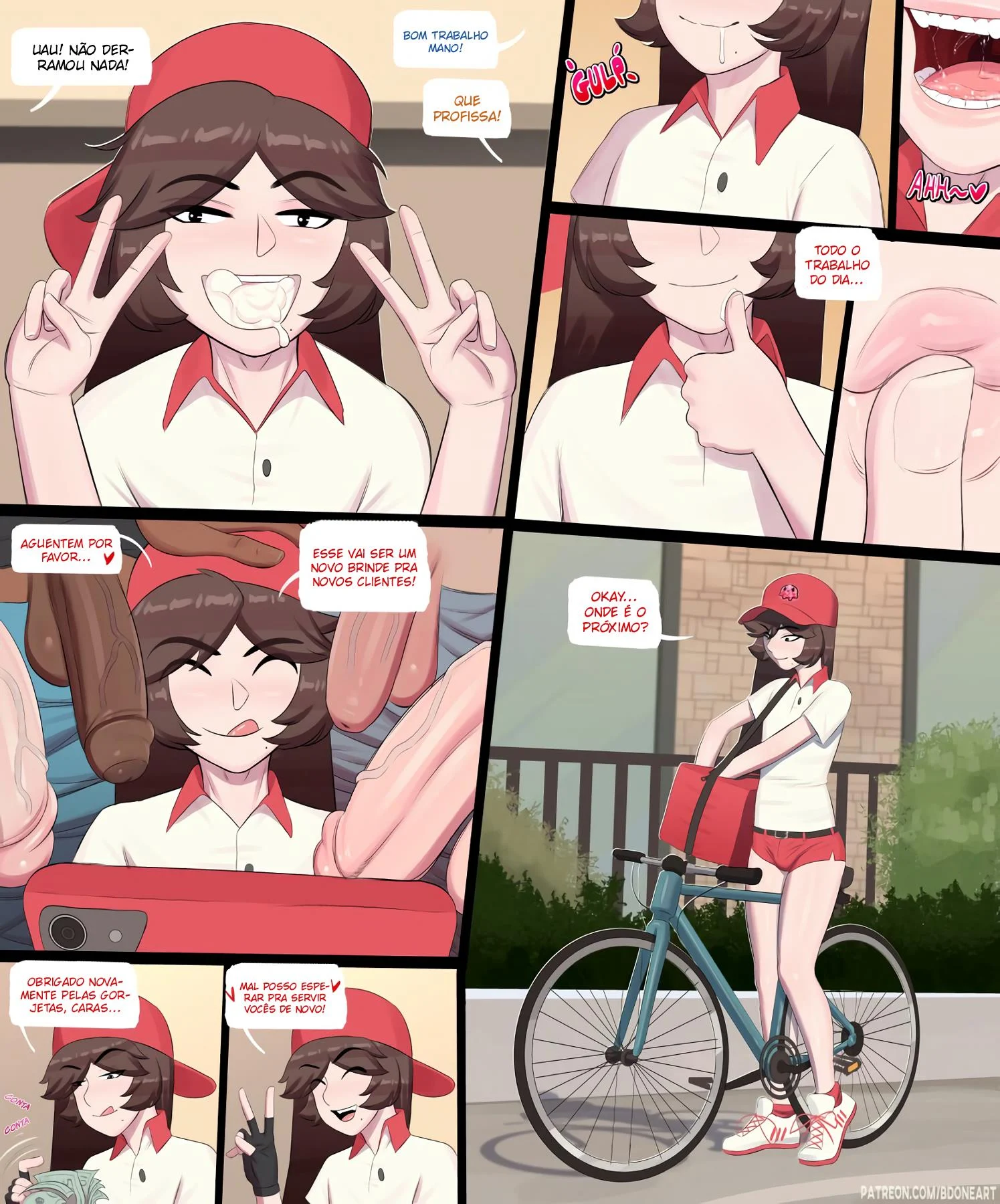 Entrega Especial – Yaoi – Sexo em Desenho