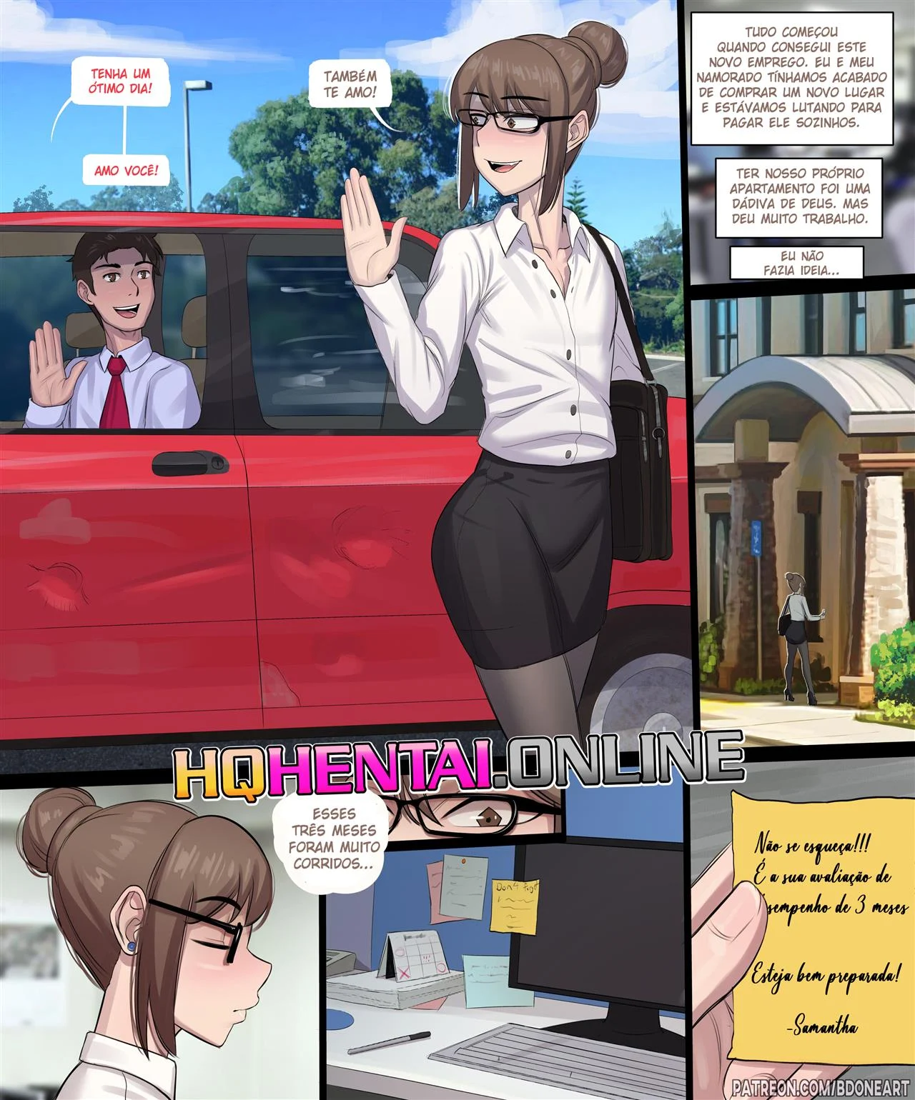 Escritório Aberto – Ahegao – Versão Nacional