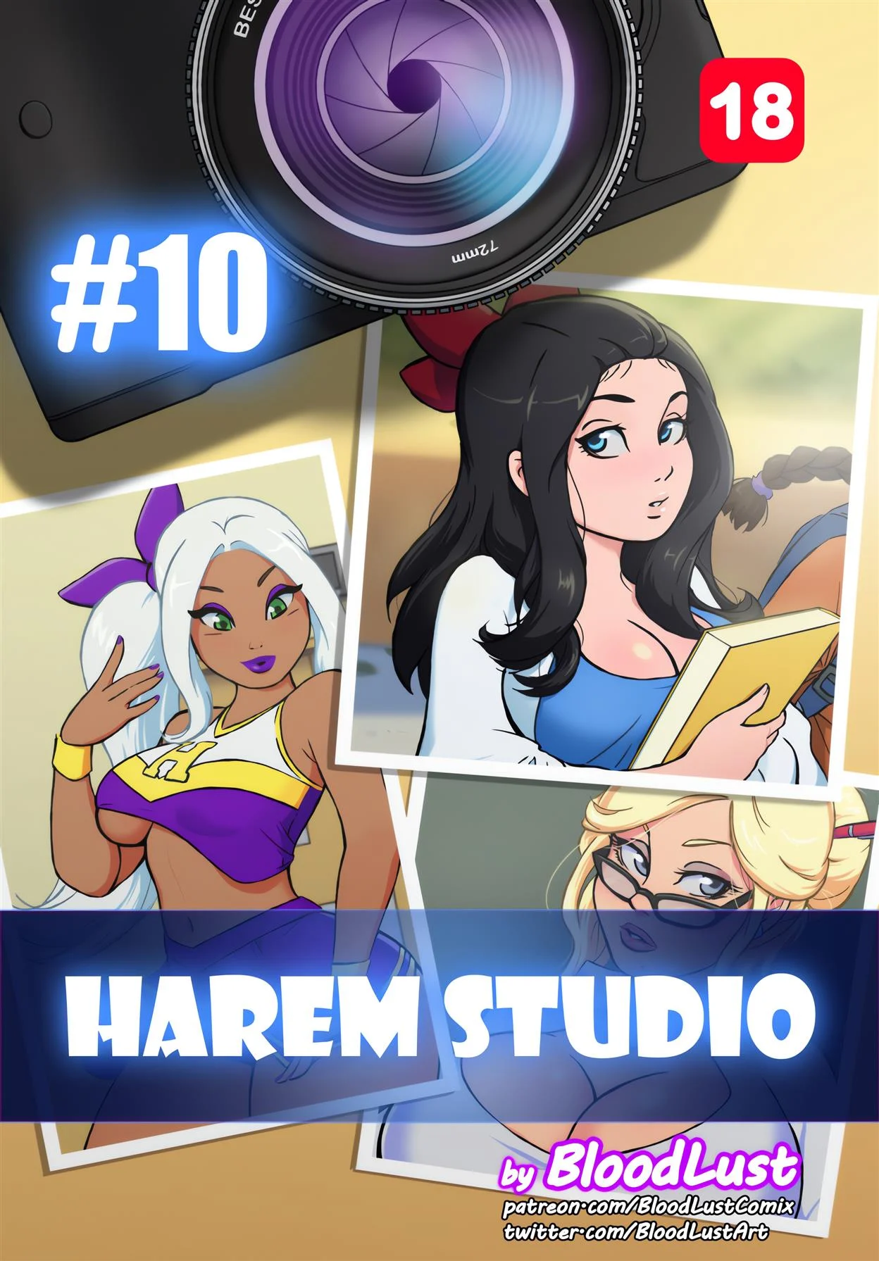 Estúdio do Harém 10 – HQ Pornô – Versão Traduzida