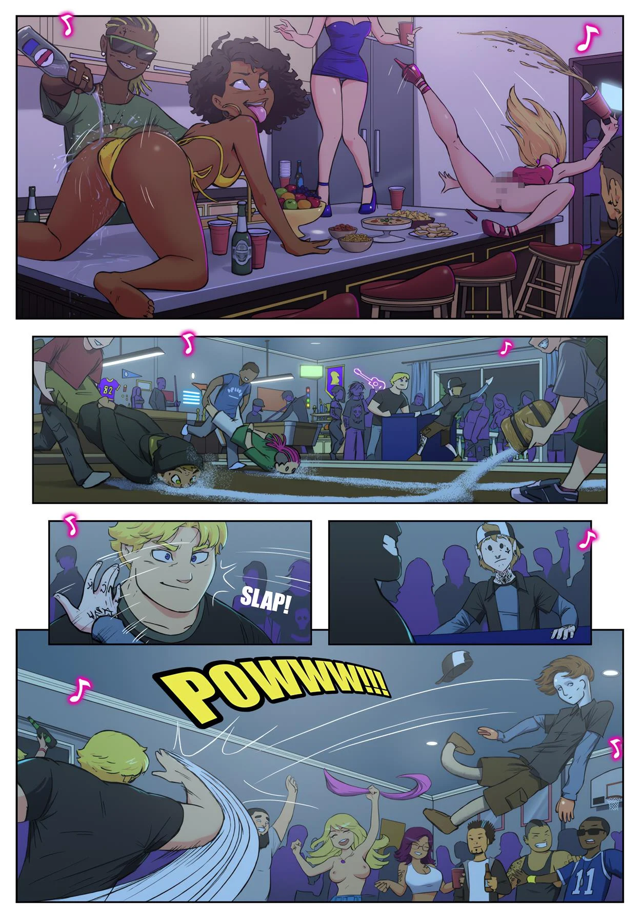 Estúdio do Harém 10 – HQ Pornô – Versão Traduzida