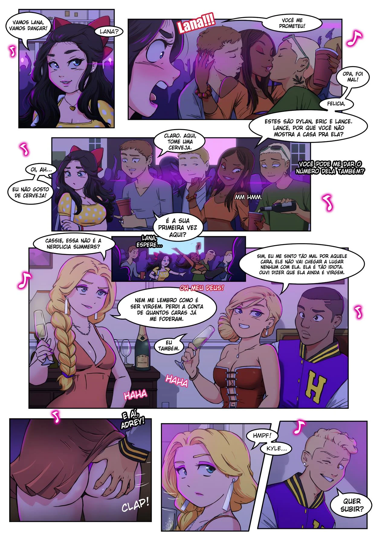 Estúdio do Harém 10 – HQ Pornô – Versão Traduzida