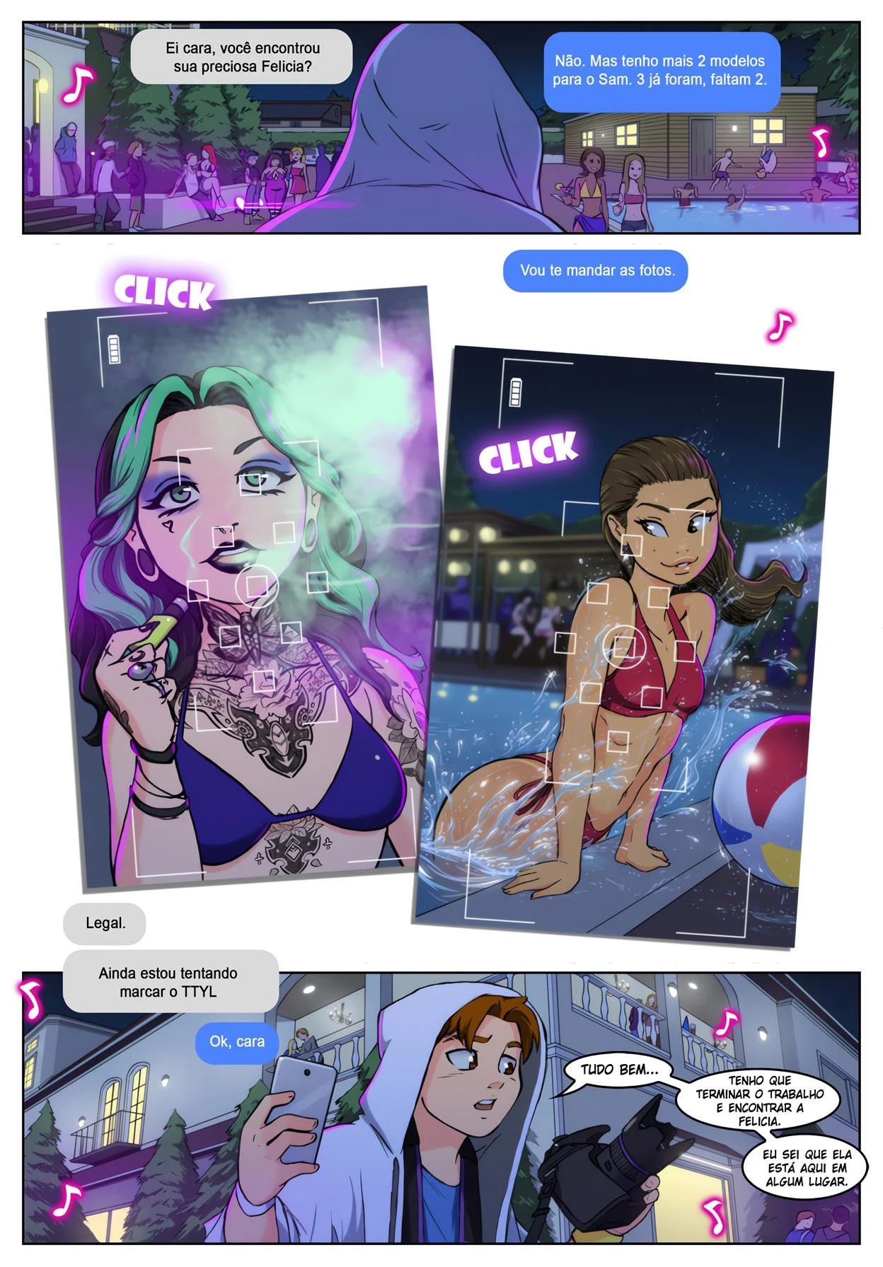 Estúdio do Harém 10 – HQ Pornô – Versão Traduzida