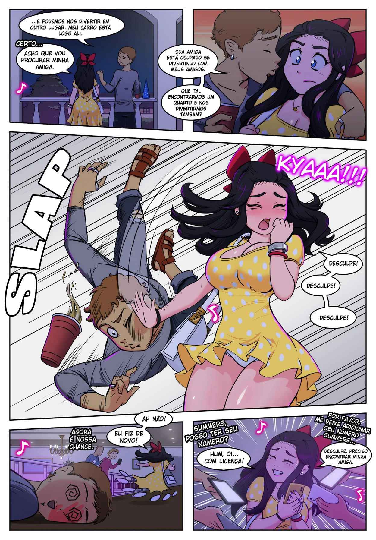 Estúdio do Harém 10 – HQ Pornô – Versão Traduzida