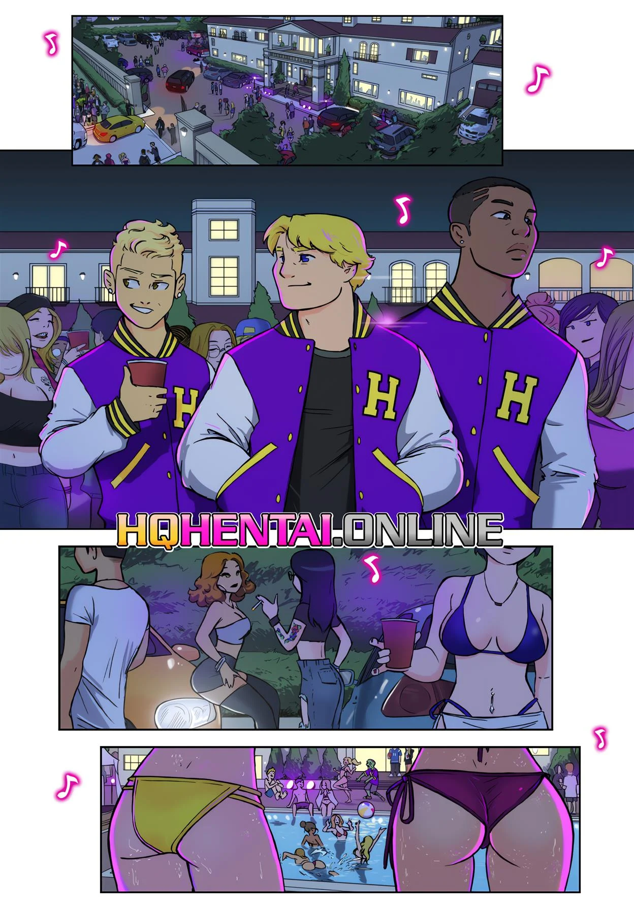 Estúdio do Harém 10 – HQ Pornô – Versão Traduzida