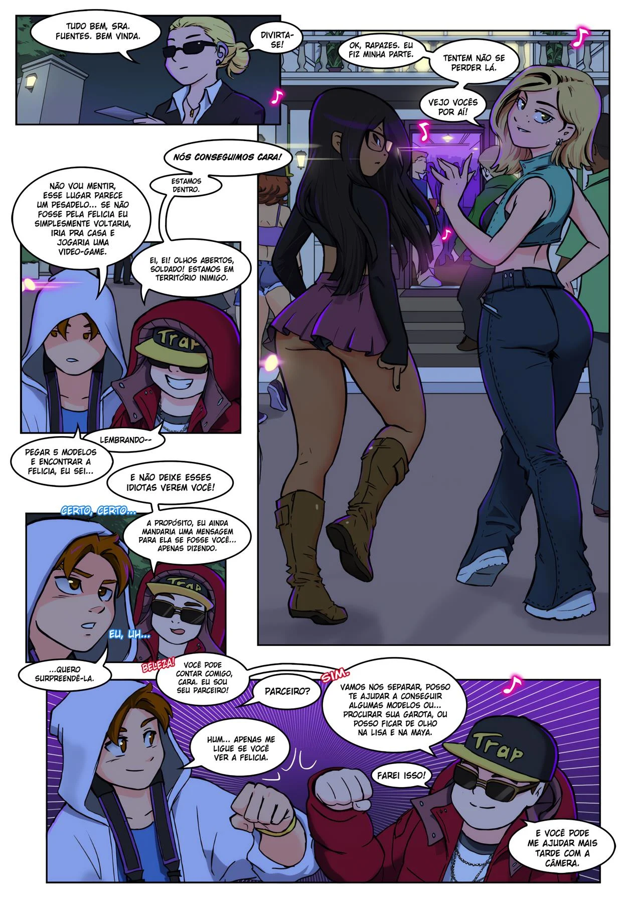 Estúdio do Harém 10 – HQ Pornô – Versão Traduzida