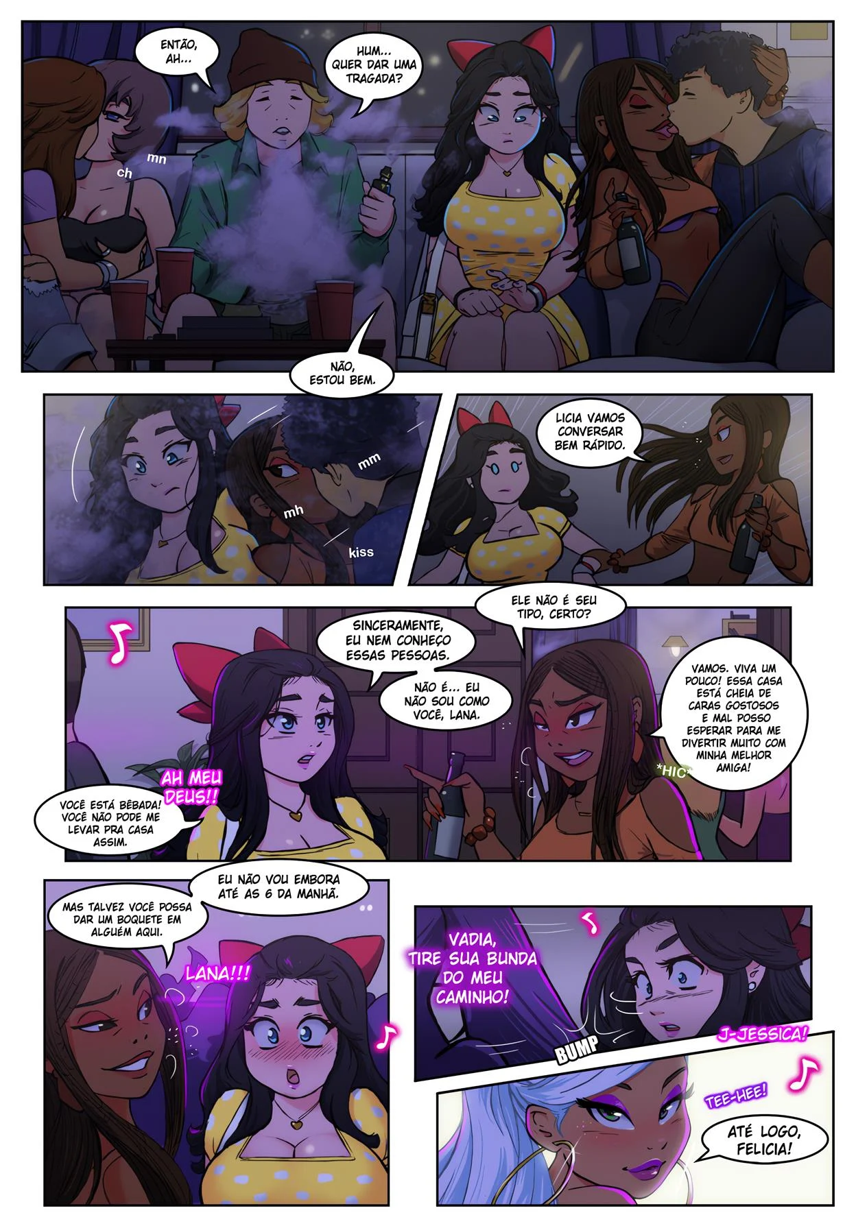 Estúdio do Harém 10 – HQ Pornô – Versão Traduzida