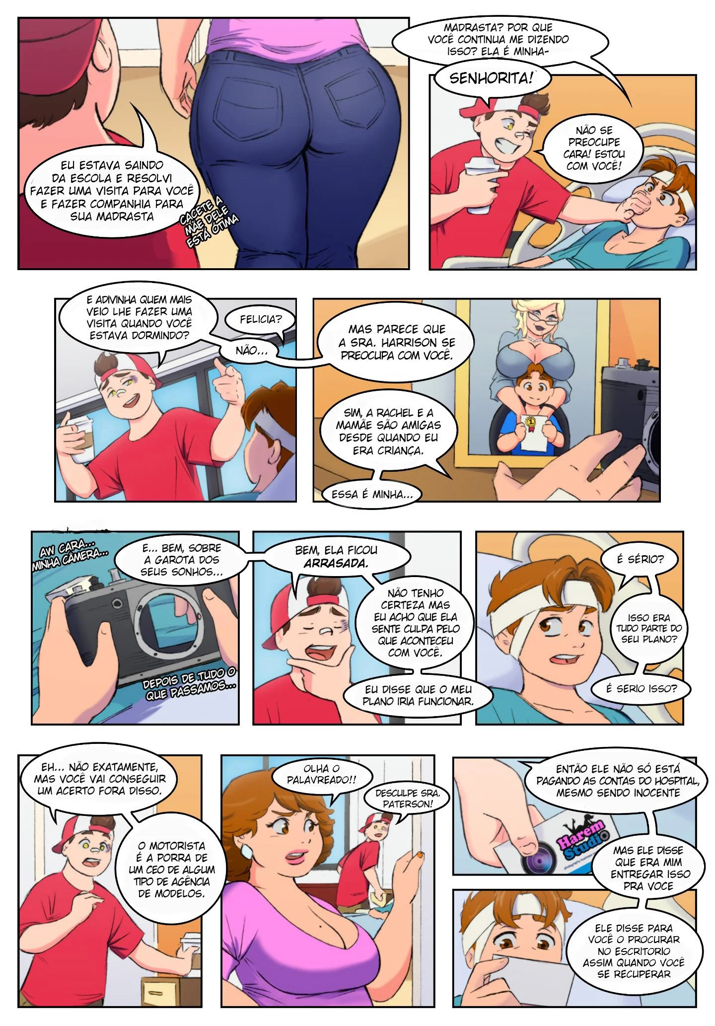 Estúdio do Harém 2 – Ruiva – Versão Nacional