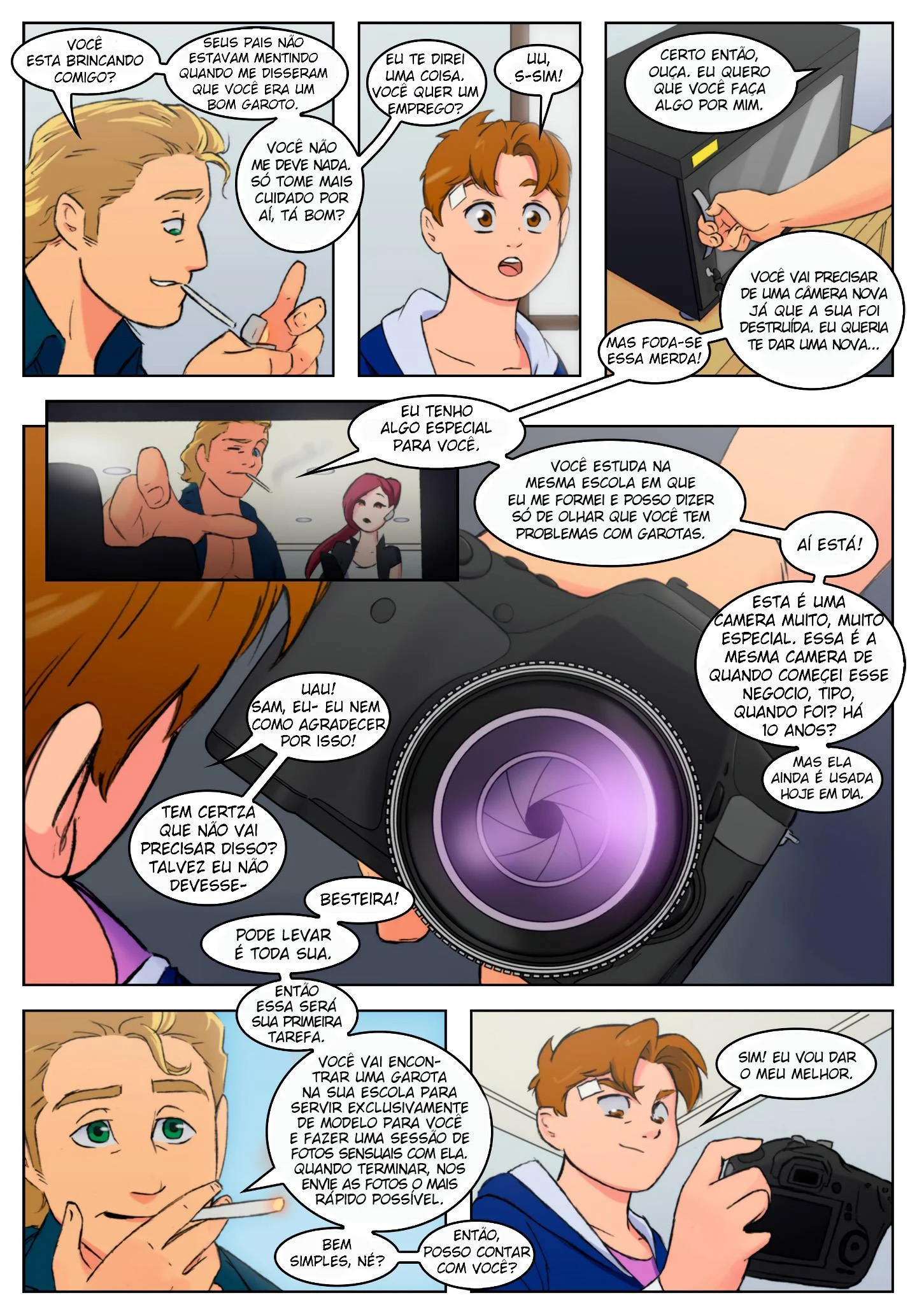 Estúdio do Harém 2 – Ruiva – Versão Nacional