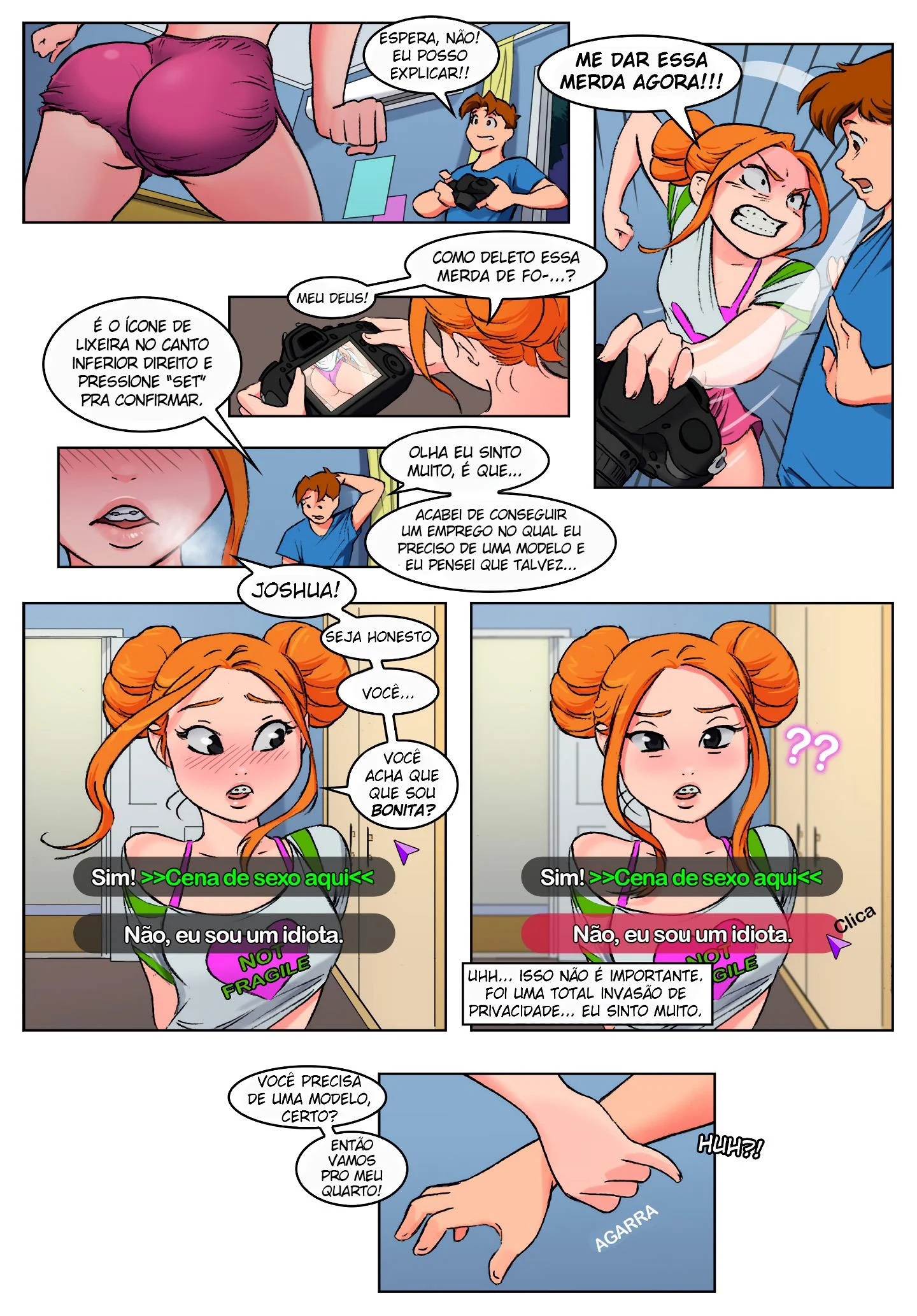 Estúdio do Harém 2 – Ruiva – Versão Nacional