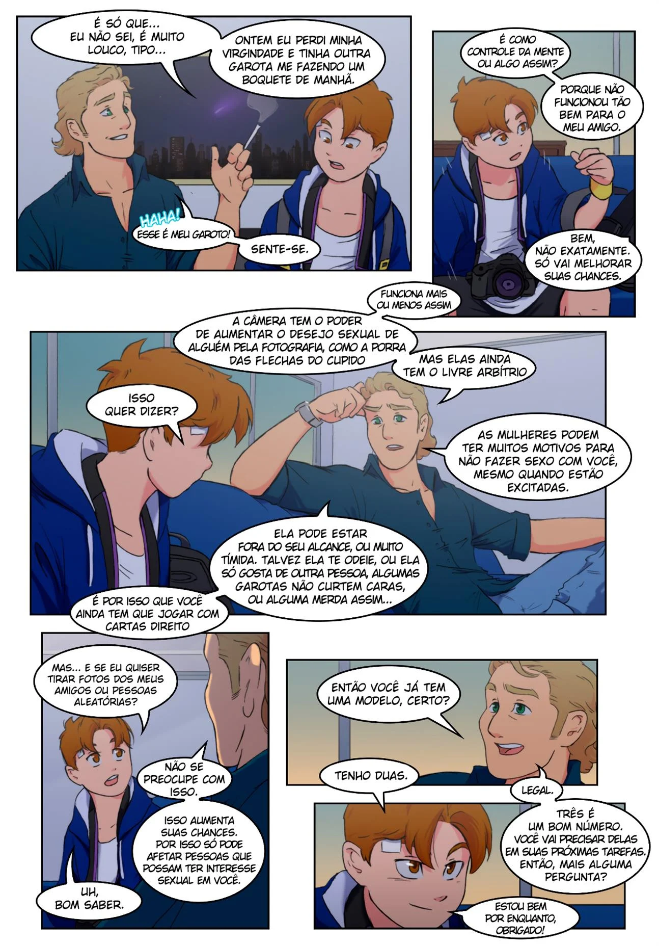 Estúdio do Harém 3 – Boquete – Desenho de Sexo