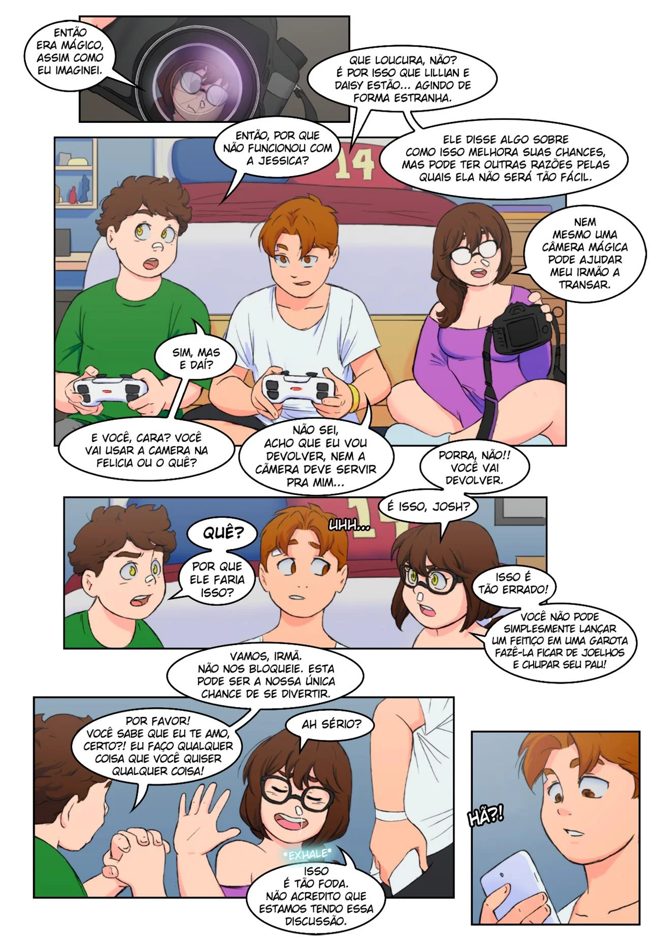 Estúdio do Harém 3 – Boquete – Desenho de Sexo