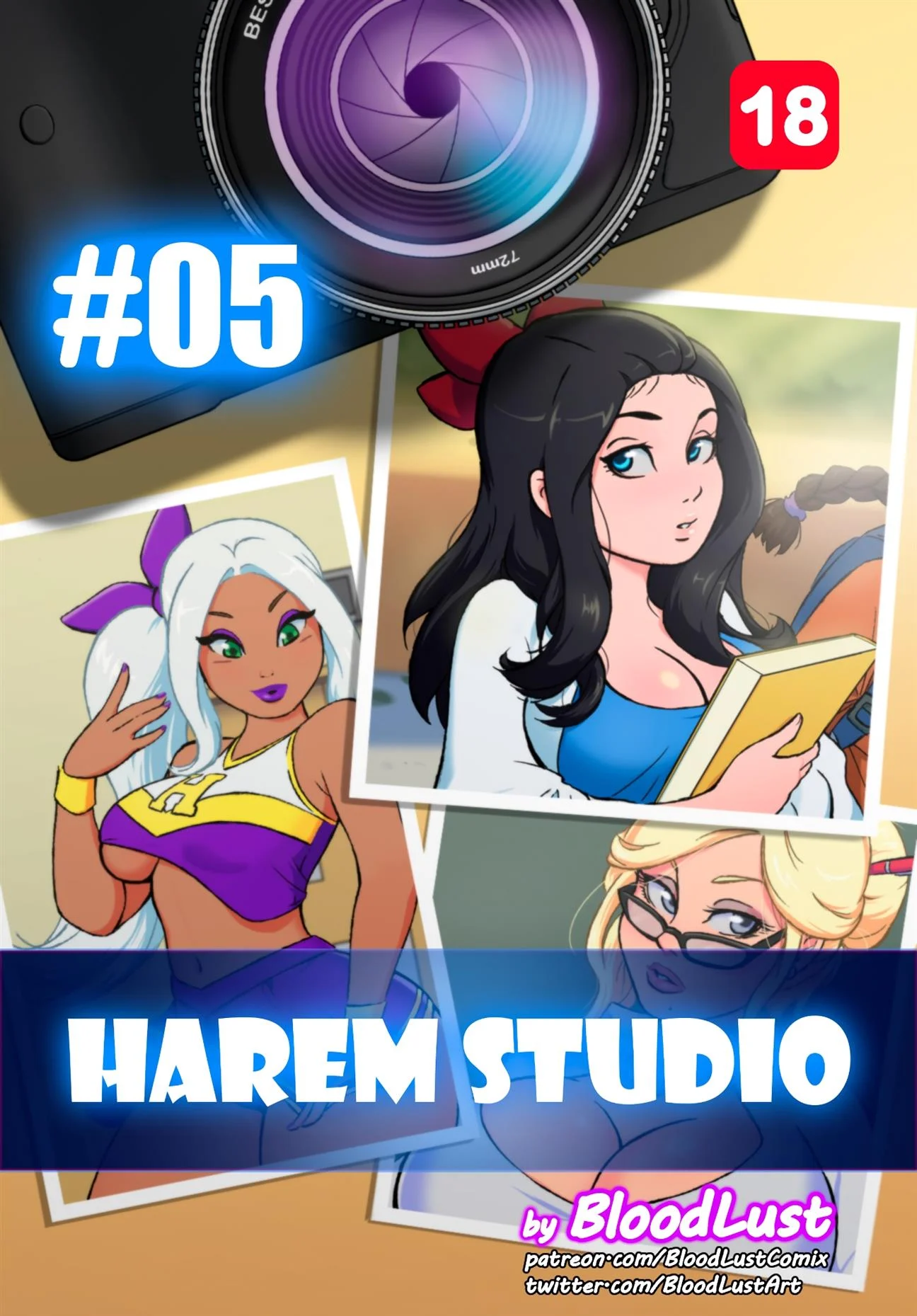 Est&uacute;dio do Har&eacute;m 5 &ndash; hentai sem censura &ndash; Desenho Er&oacute;tico