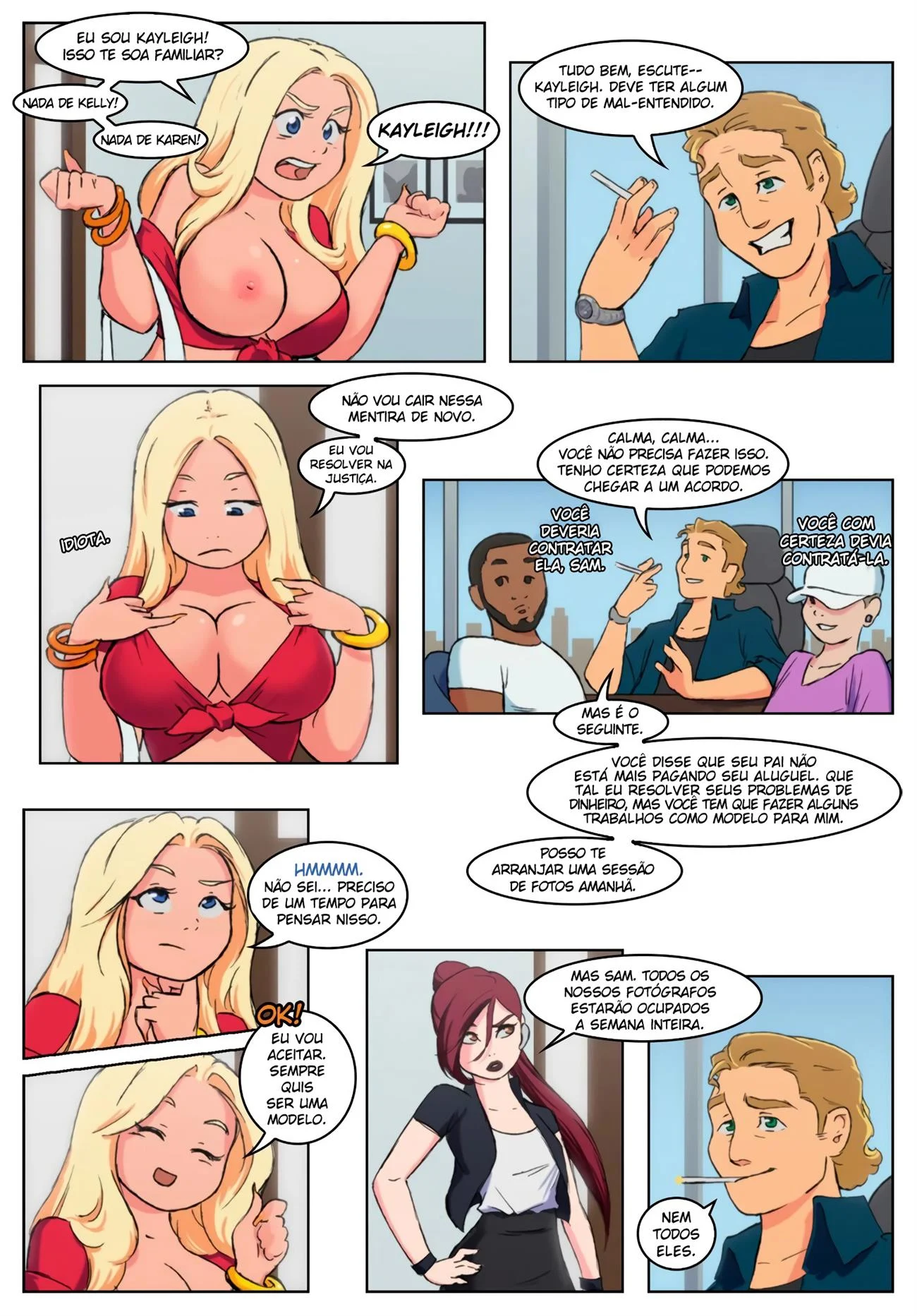 Est&uacute;dio do Har&eacute;m 5 &ndash; hentai sem censura &ndash; Desenho Er&oacute;tico