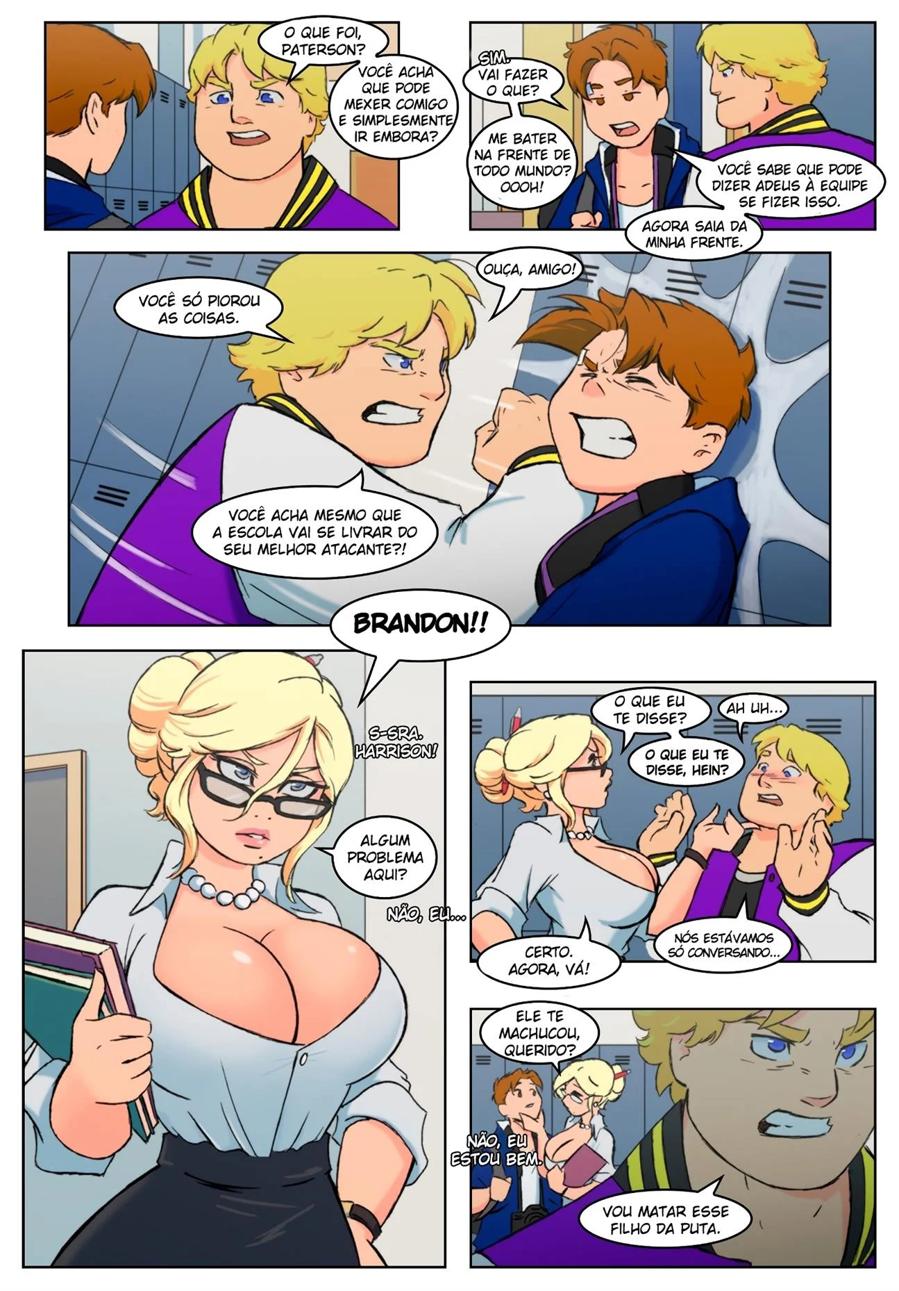 Estúdio do Harém 6 – Peitões – Sexo em Desenho