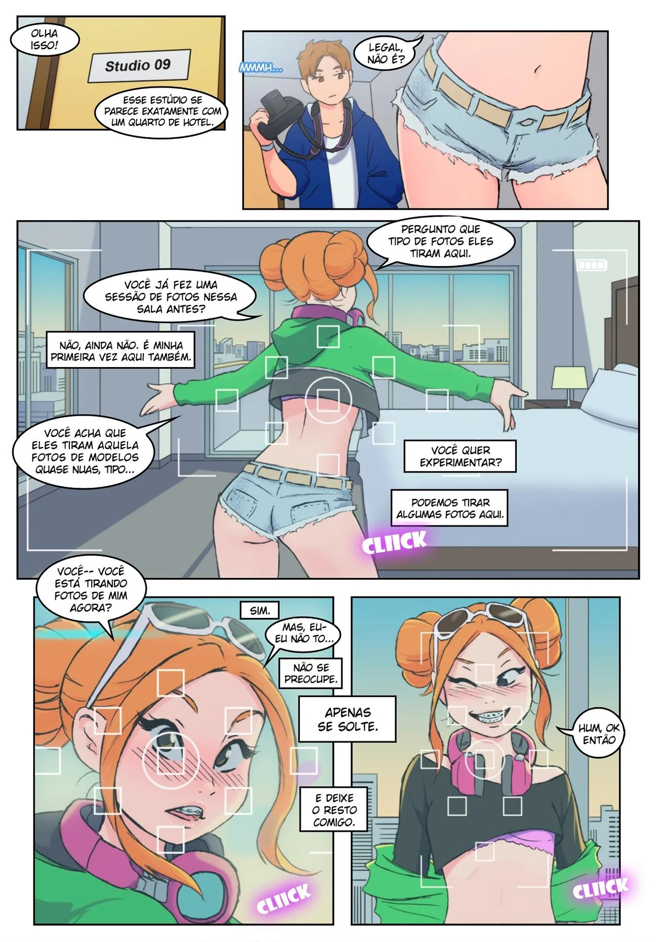 Estúdio do Harém 6 – Peitões – Sexo em Desenho