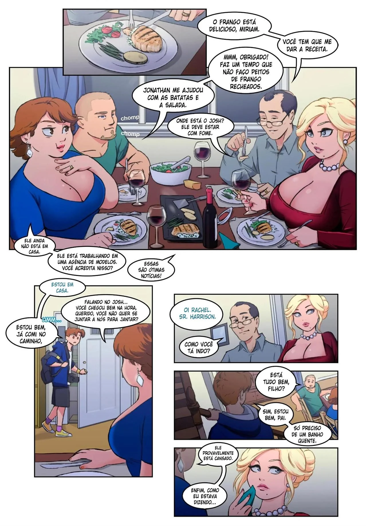 Estúdio do Harém 7 – Brinquedos Sexuais – Desenho de Sexo