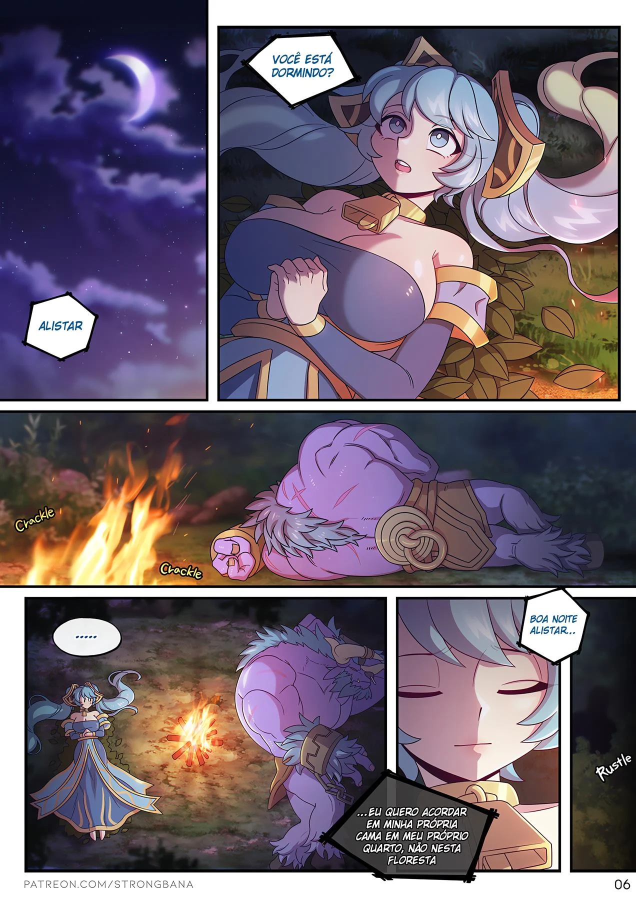 Eu preciso de uma coisa sua – LoL Hentai – Versão Traduzida